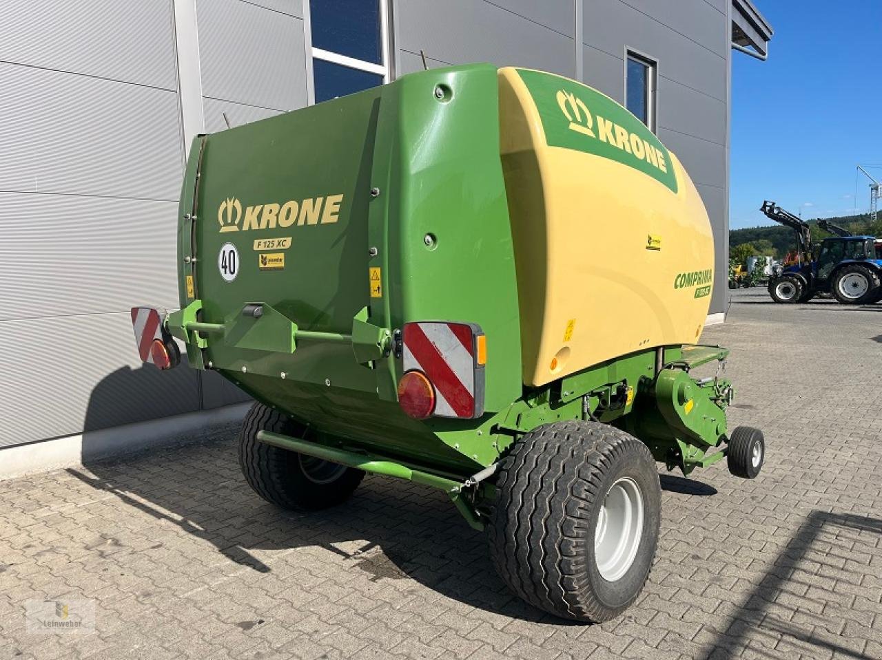 Rundballenpresse typu Krone Comprima F 125 XC, Gebrauchtmaschine v Neuhof - Dorfborn (Obrázek 3)
