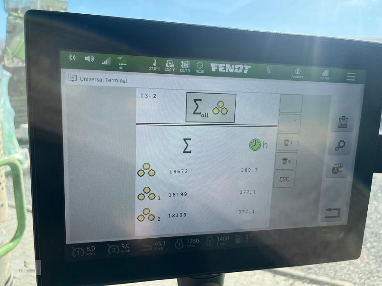 Rundballenpresse typu Krone Comprima F 125 XC, Gebrauchtmaschine v Neuhof - Dorfborn (Obrázek 9)