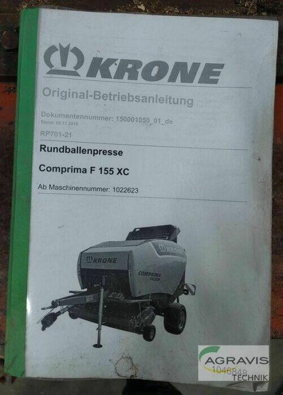 Rundballenpresse a típus Krone COMPRIMA F 155 XC, Gebrauchtmaschine ekkor: Fröndenberg (Kép 18)