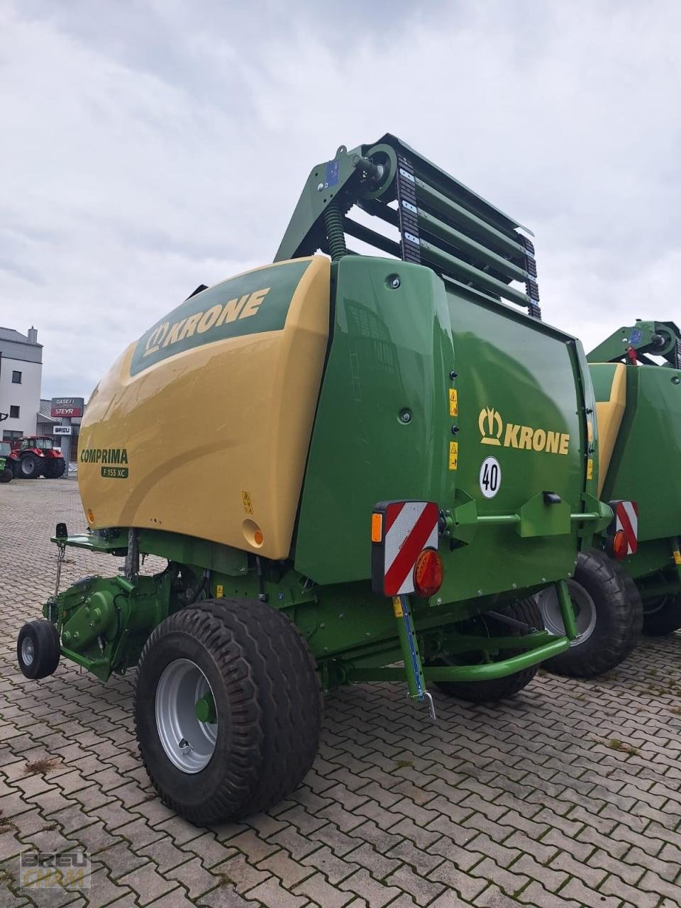 Rundballenpresse del tipo Krone Comprima F 155 XC, Neumaschine In Cham (Immagine 4)