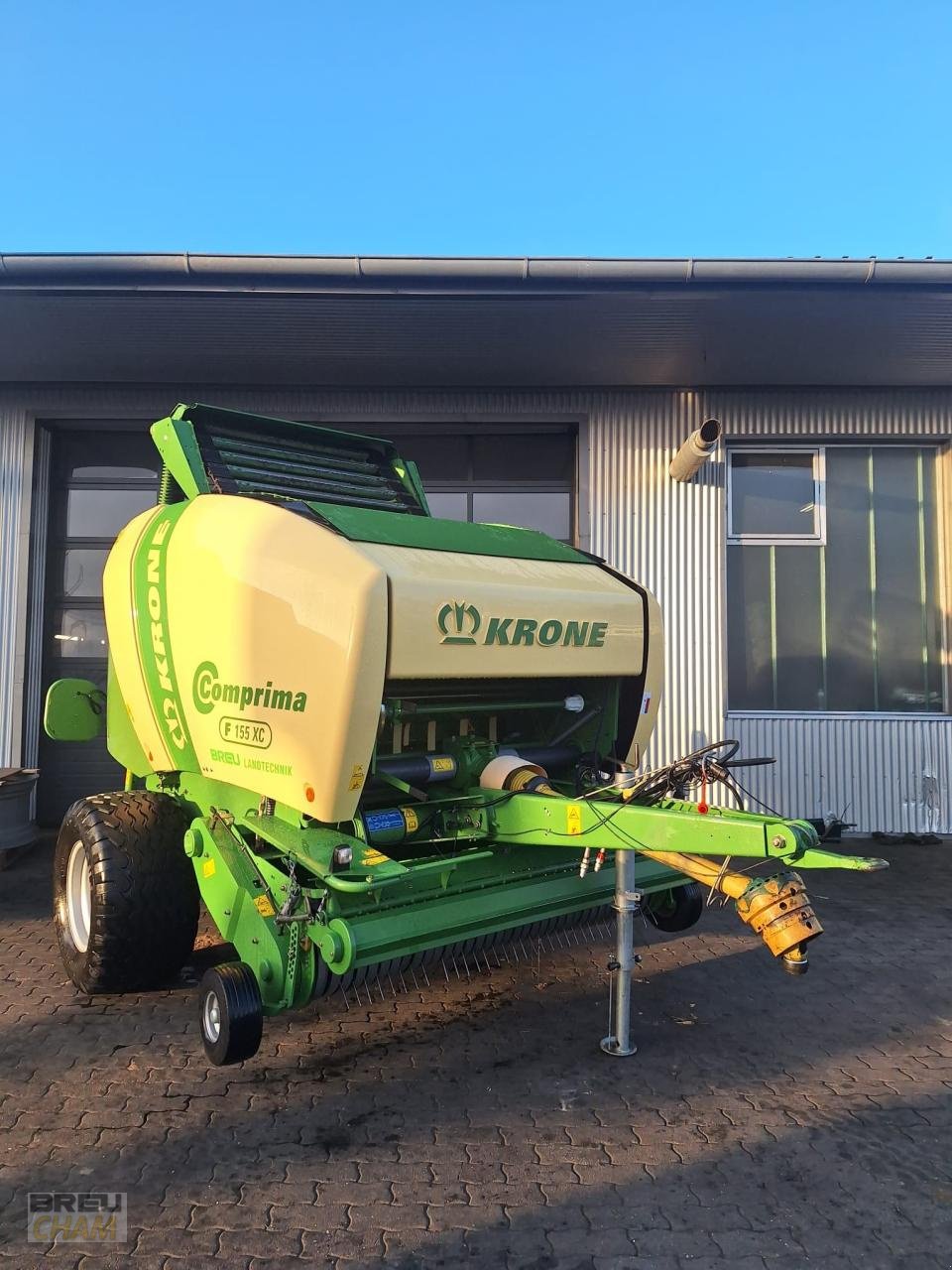 Rundballenpresse типа Krone Comprima F 155 XC, Gebrauchtmaschine в Cham (Фотография 1)