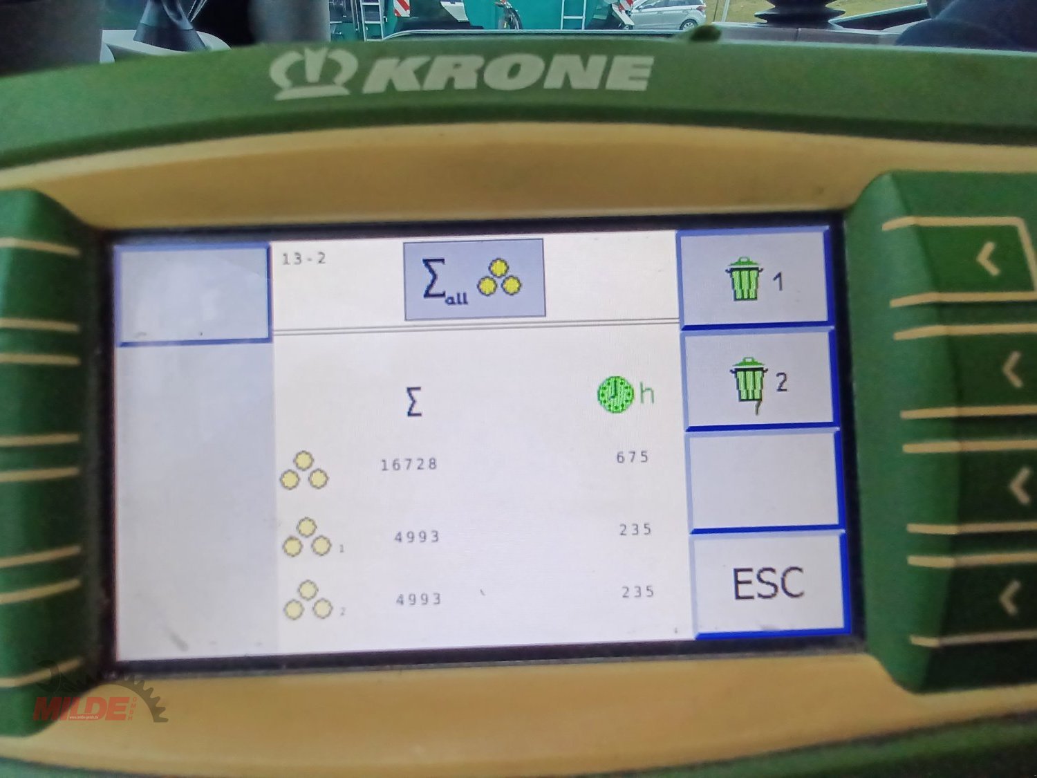 Rundballenpresse za tip Krone Comprima F 155 XC, Gebrauchtmaschine u Creußen (Slika 11)