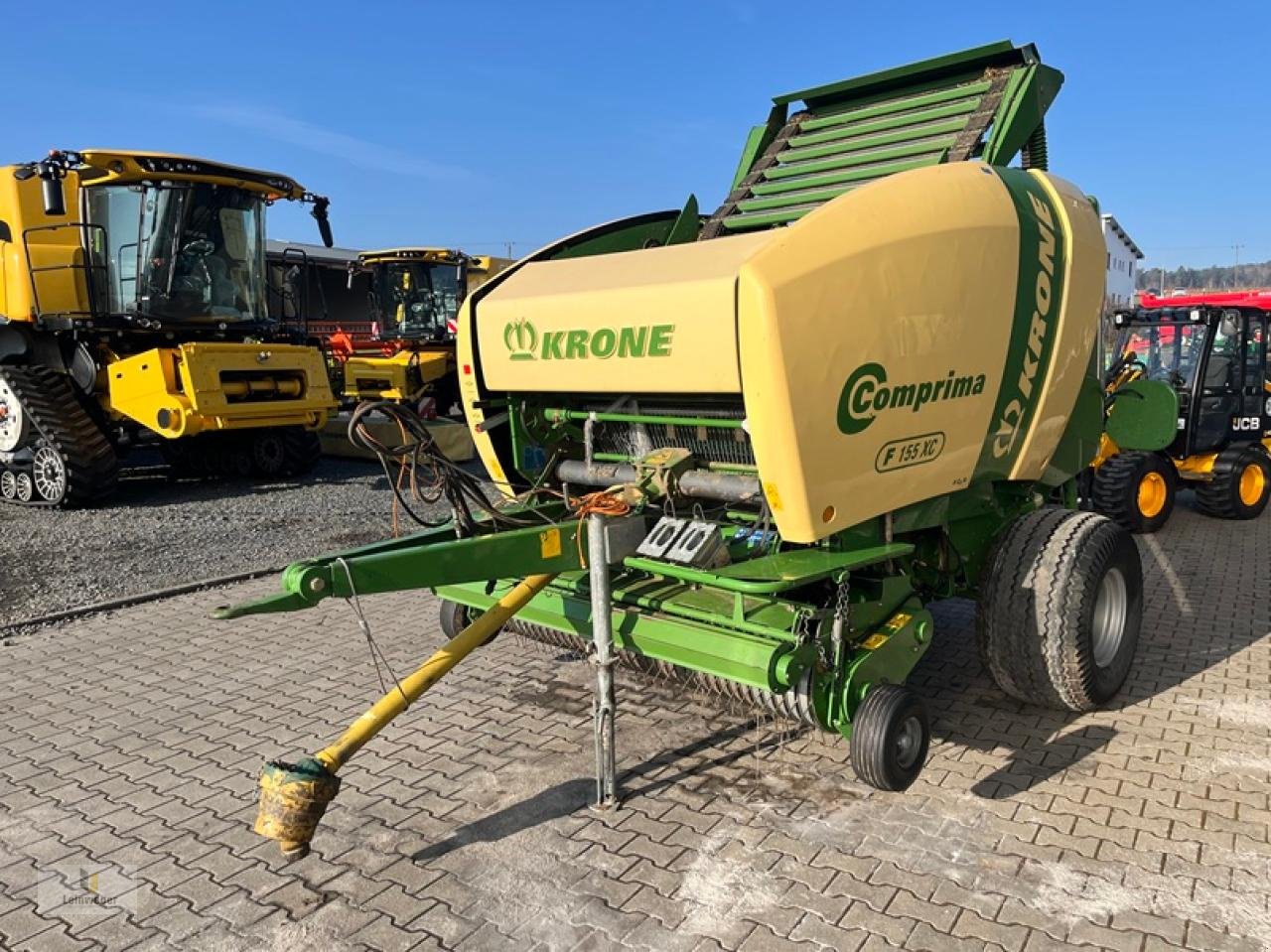 Rundballenpresse Türe ait Krone Comprima F 155 XC, Gebrauchtmaschine içinde Neuhof - Dorfborn (resim 2)