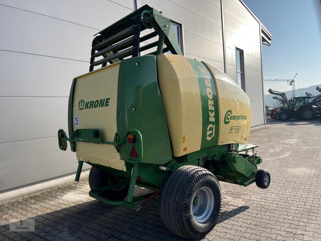 Rundballenpresse Türe ait Krone Comprima F 155 XC, Gebrauchtmaschine içinde Neuhof - Dorfborn (resim 3)