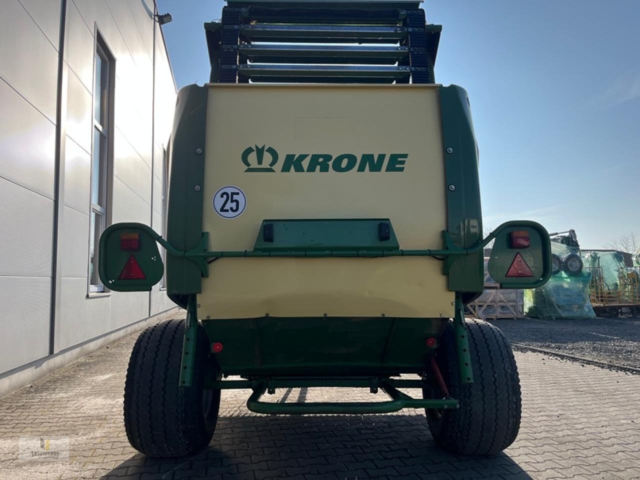 Rundballenpresse Türe ait Krone Comprima F 155 XC, Gebrauchtmaschine içinde Neuhof - Dorfborn (resim 5)