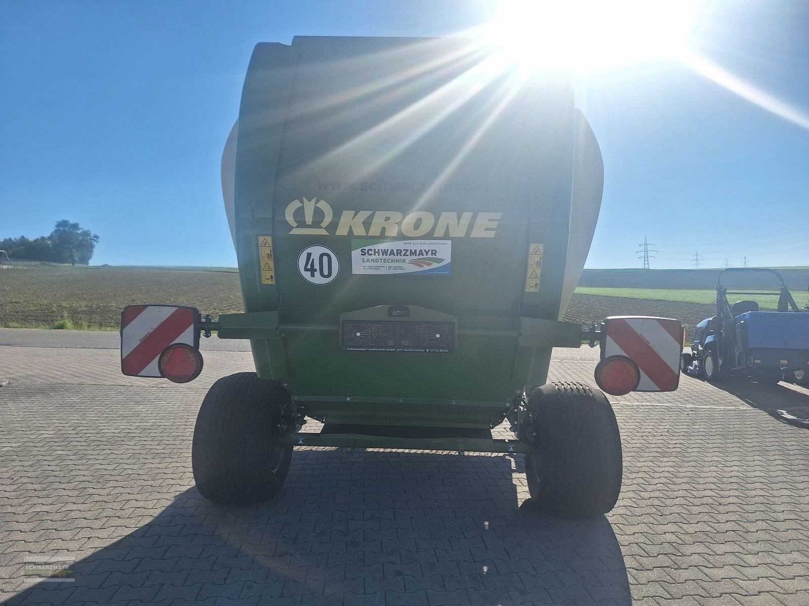 Rundballenpresse του τύπου Krone Comprima V 150 XC 17 Messer, Gebrauchtmaschine σε Aurolzmünster (Φωτογραφία 5)