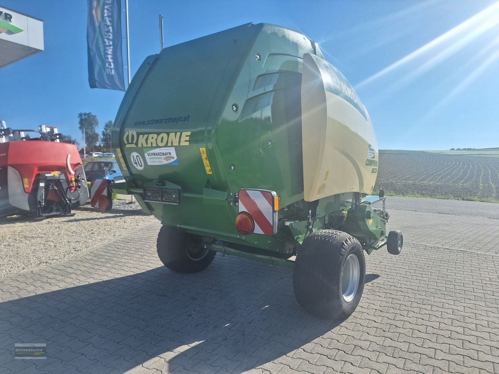 Rundballenpresse του τύπου Krone Comprima V 150 XC 17 Messer, Gebrauchtmaschine σε Aurolzmünster (Φωτογραφία 4)