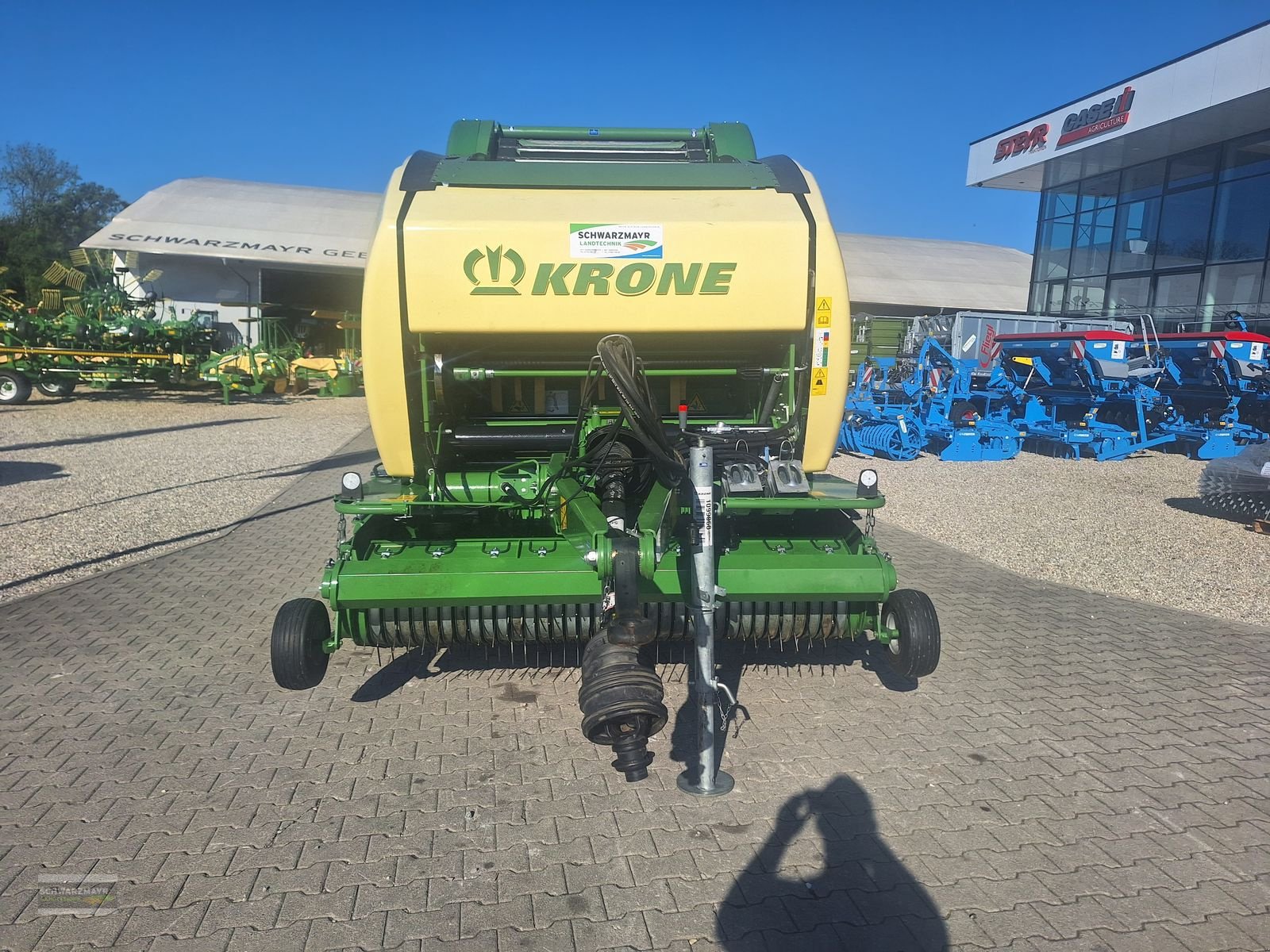 Rundballenpresse του τύπου Krone Comprima V 150 XC 17 Messer, Gebrauchtmaschine σε Aurolzmünster (Φωτογραφία 7)