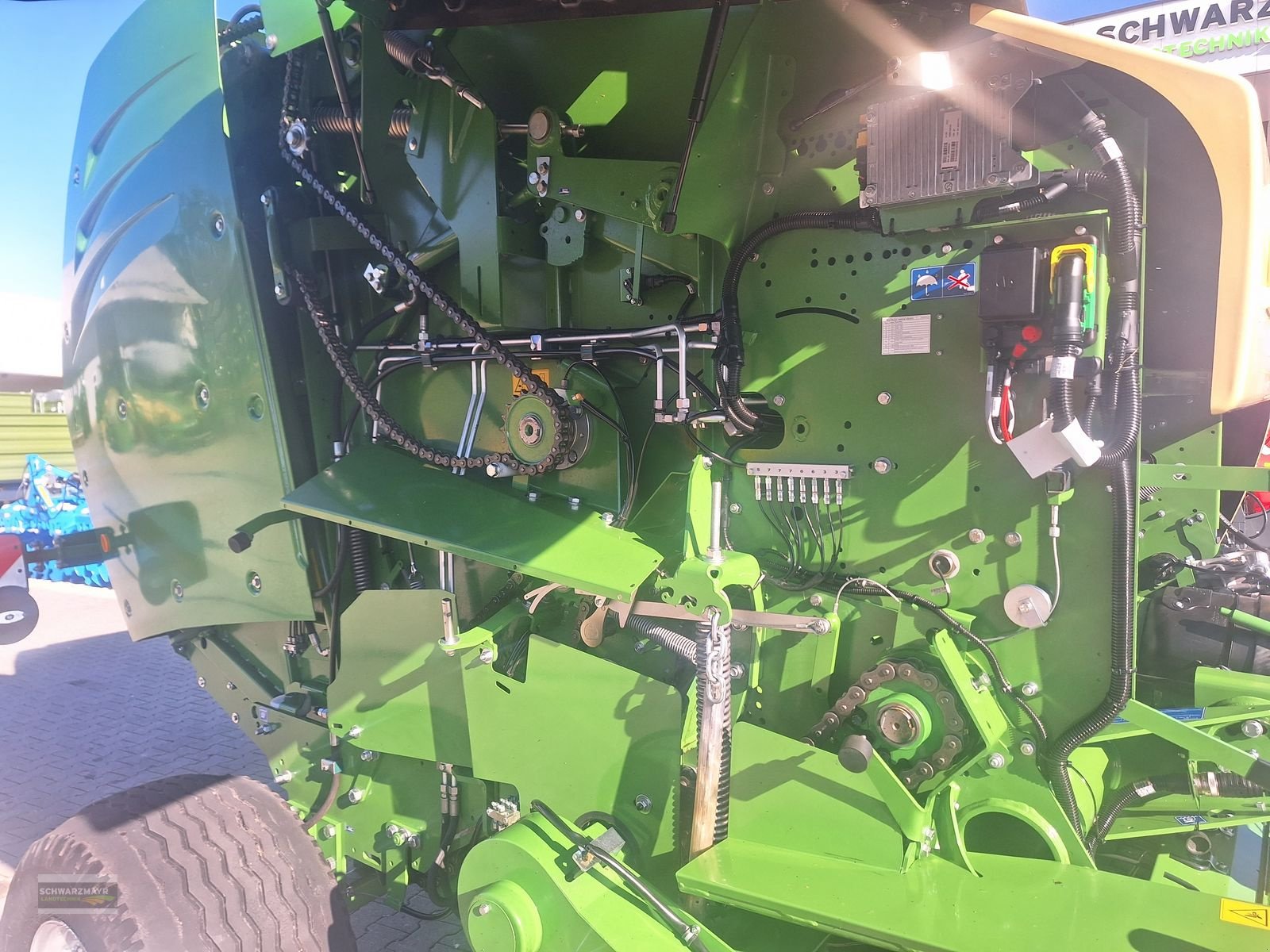 Rundballenpresse του τύπου Krone Comprima V 150 XC 17 Messer, Gebrauchtmaschine σε Aurolzmünster (Φωτογραφία 11)