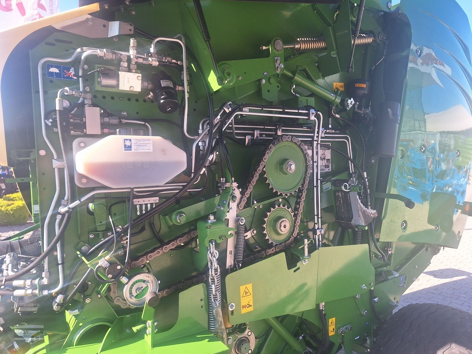 Rundballenpresse του τύπου Krone Comprima V 150 XC 17 Messer, Gebrauchtmaschine σε Aurolzmünster (Φωτογραφία 12)