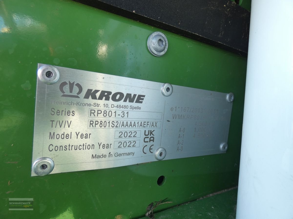 Rundballenpresse типа Krone Comprima V 150 XC PL, Vorführmaschine в Aurolzmünster (Фотография 24)