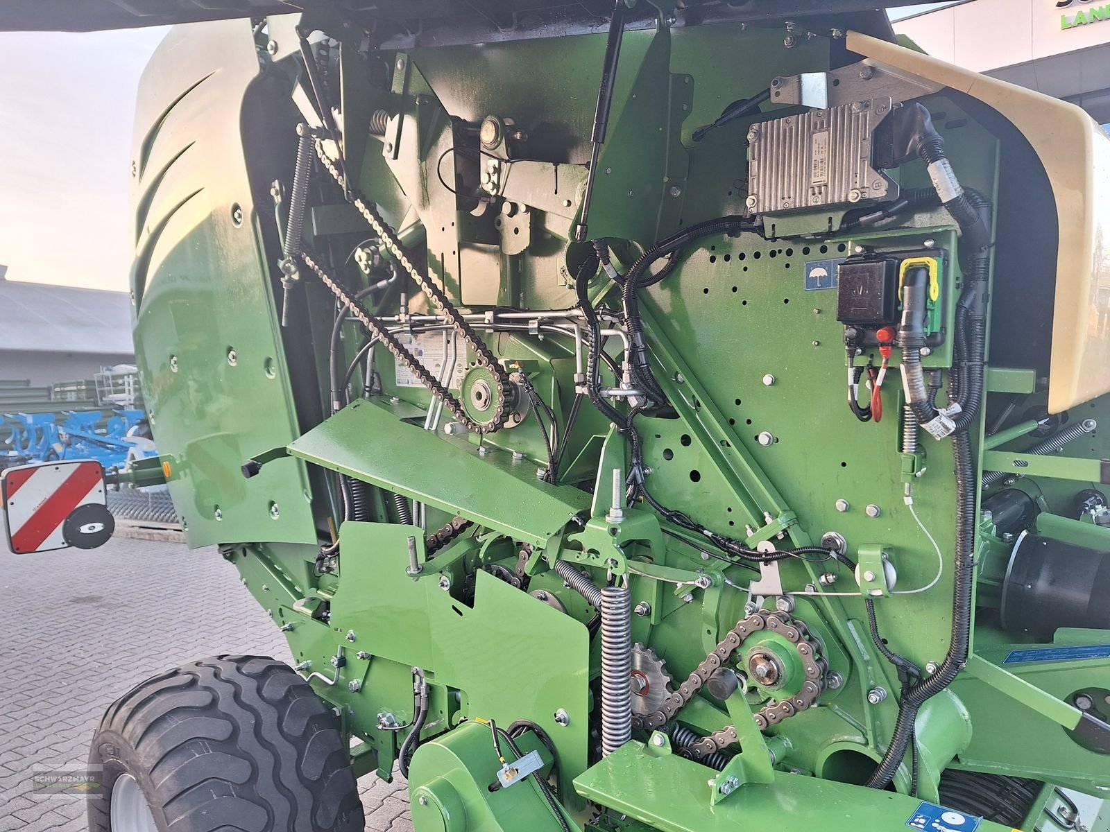 Rundballenpresse типа Krone Comprima V 150 XC PLUS 17 Messer, Gebrauchtmaschine в Aurolzmünster (Фотография 7)