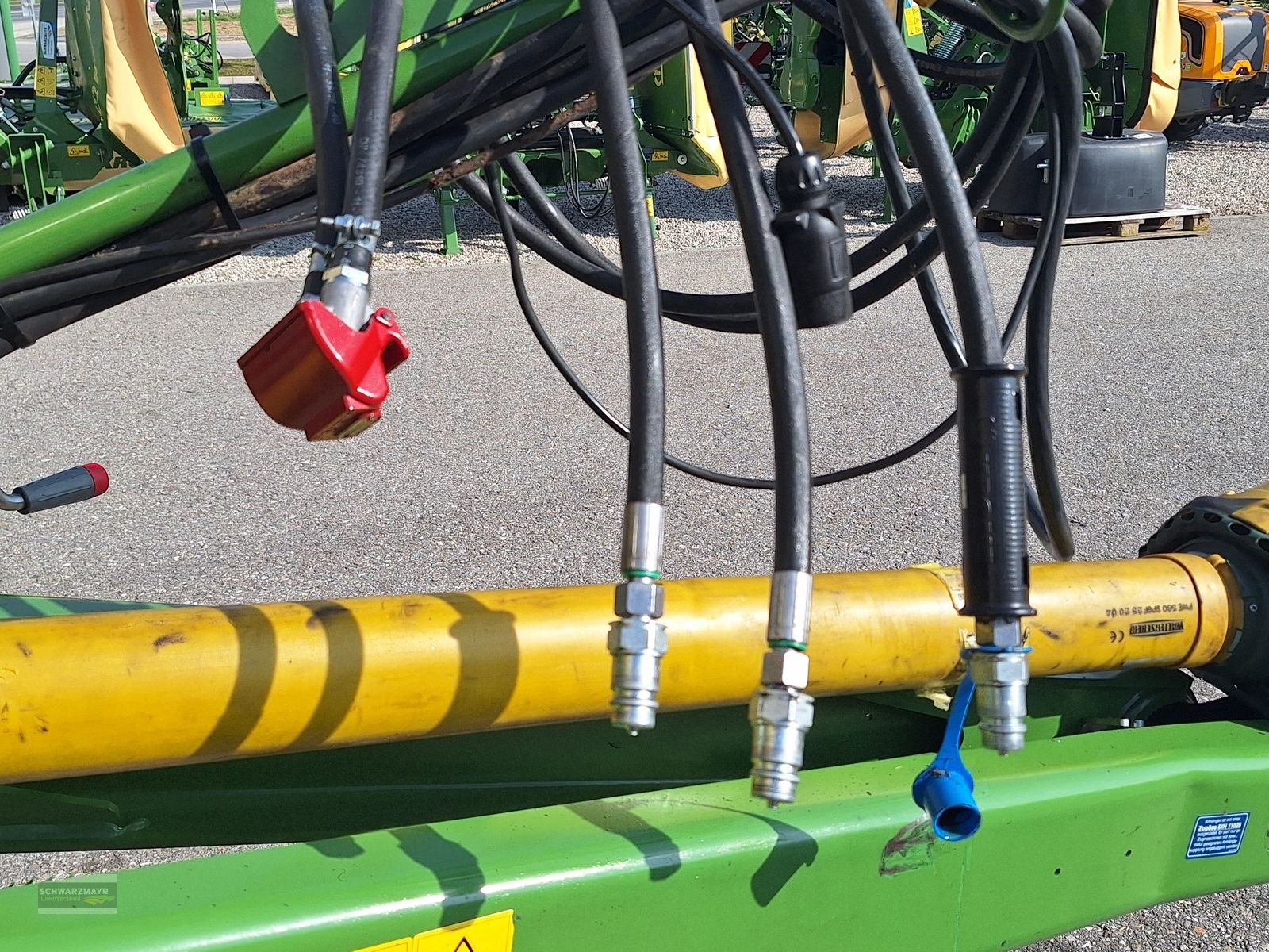 Rundballenpresse del tipo Krone Comprima V 150 XC Plus 26 Messer, Gebrauchtmaschine In Gampern (Immagine 11)