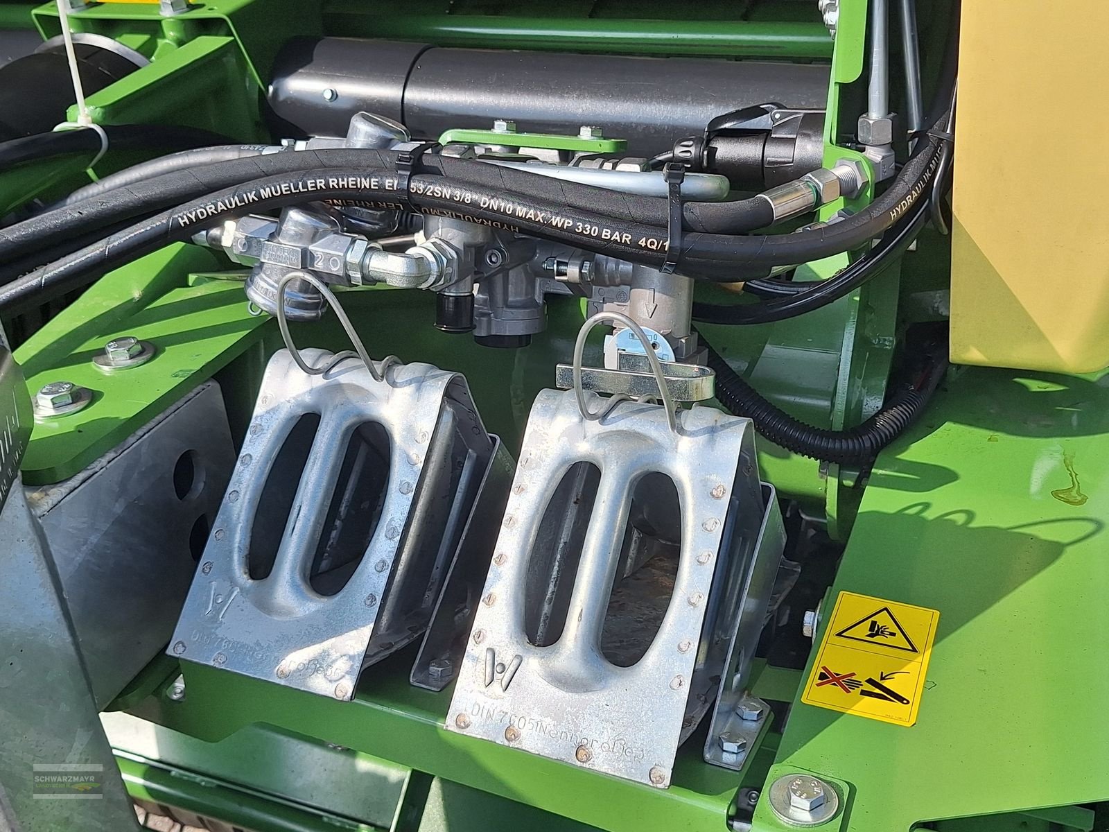 Rundballenpresse del tipo Krone Comprima V 150 XC Plus 26 Messer, Gebrauchtmaschine In Gampern (Immagine 7)