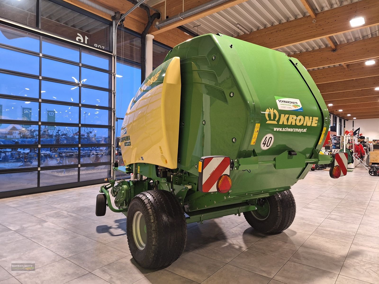 Rundballenpresse του τύπου Krone Comprima V 150 XC PLUS, Vorführmaschine σε Aurolzmünster (Φωτογραφία 3)