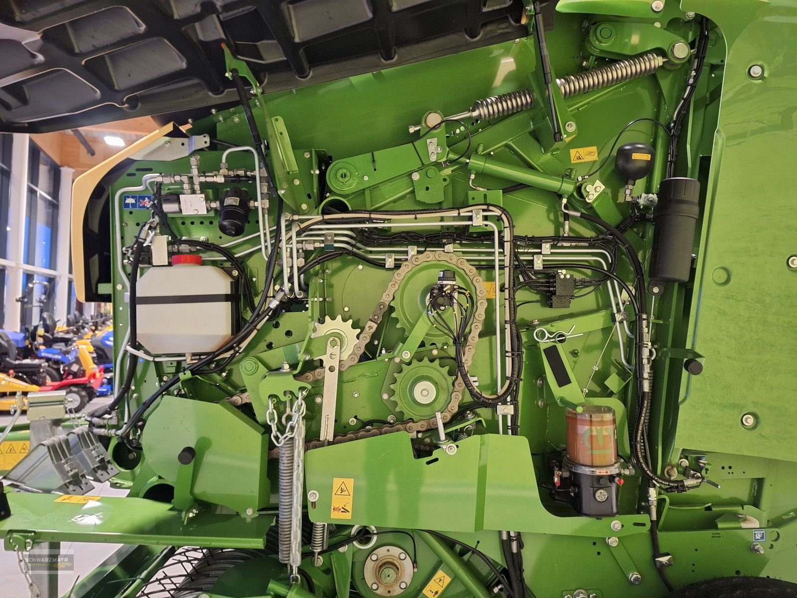 Rundballenpresse του τύπου Krone Comprima V 150 XC PLUS, Vorführmaschine σε Aurolzmünster (Φωτογραφία 18)