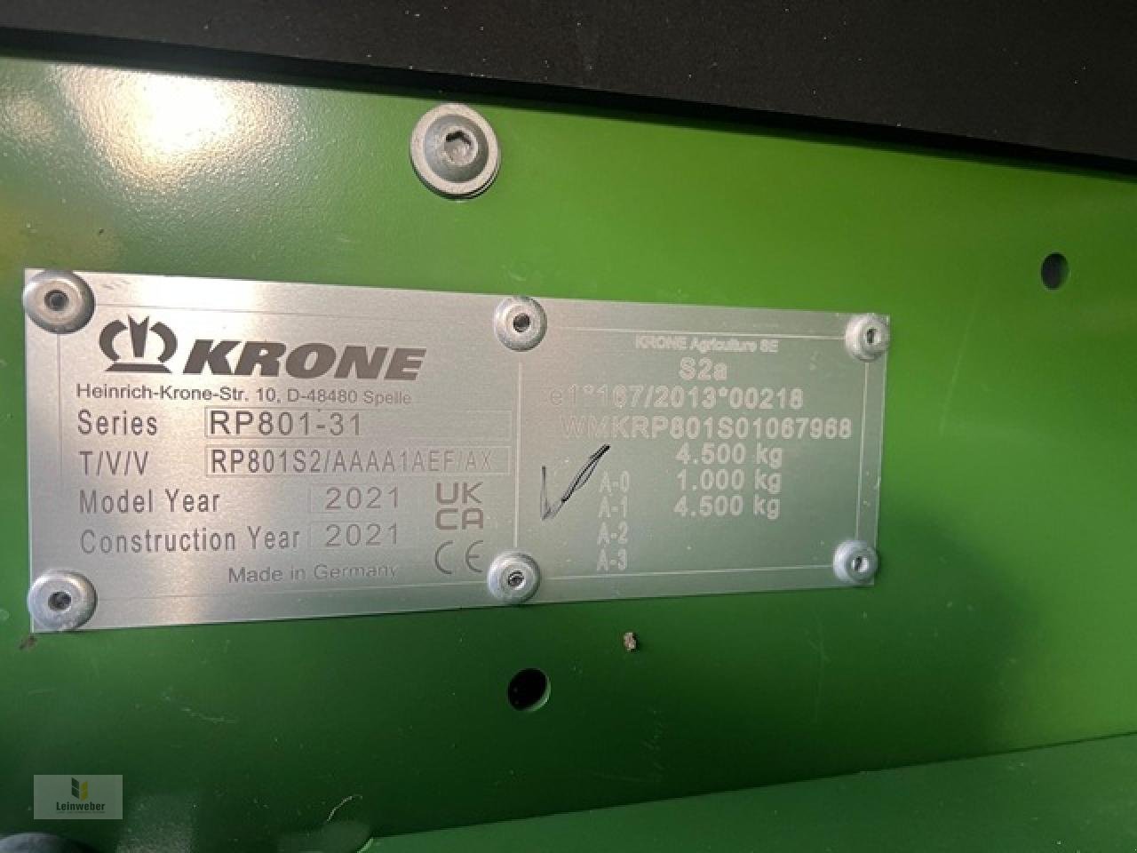 Rundballenpresse του τύπου Krone Comprima V 150 XC Plus, Neumaschine σε Neuhof - Dorfborn (Φωτογραφία 7)