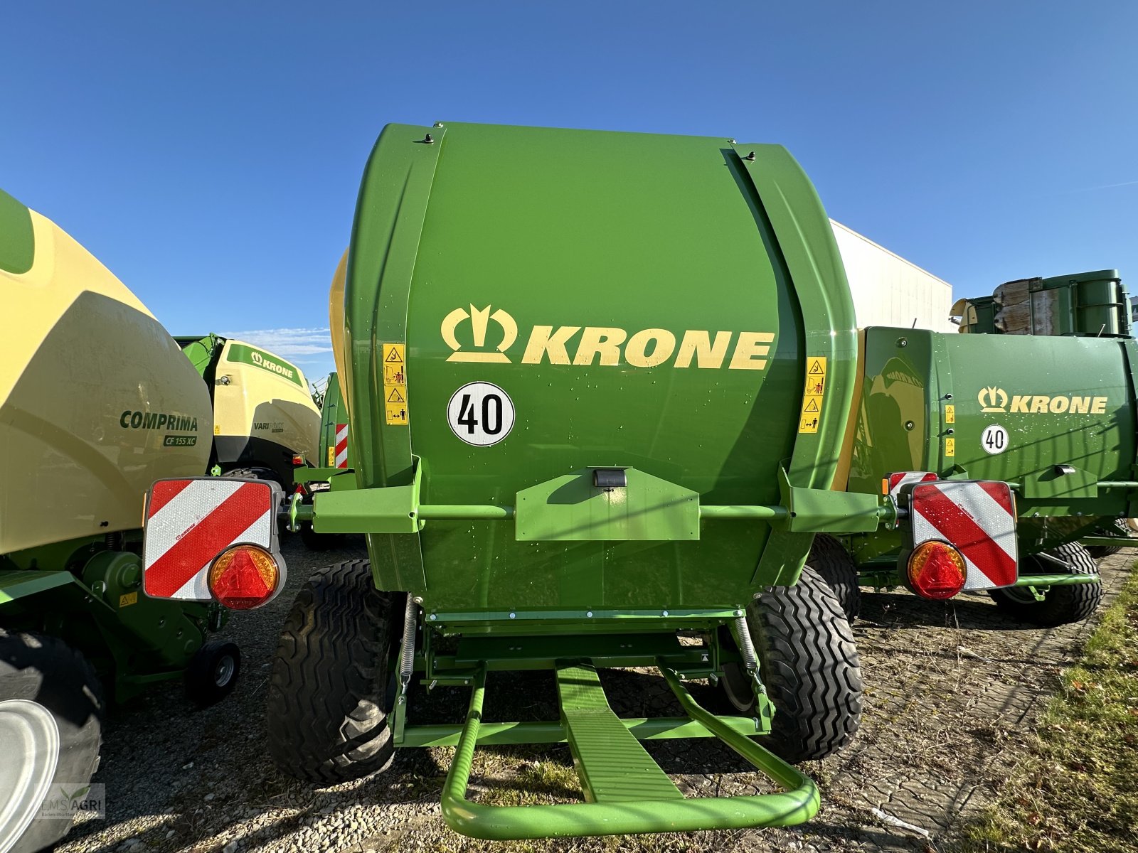 Rundballenpresse типа Krone COMPRIMA V 150 XC RP, Gebrauchtmaschine в Vöhringen (Фотография 5)