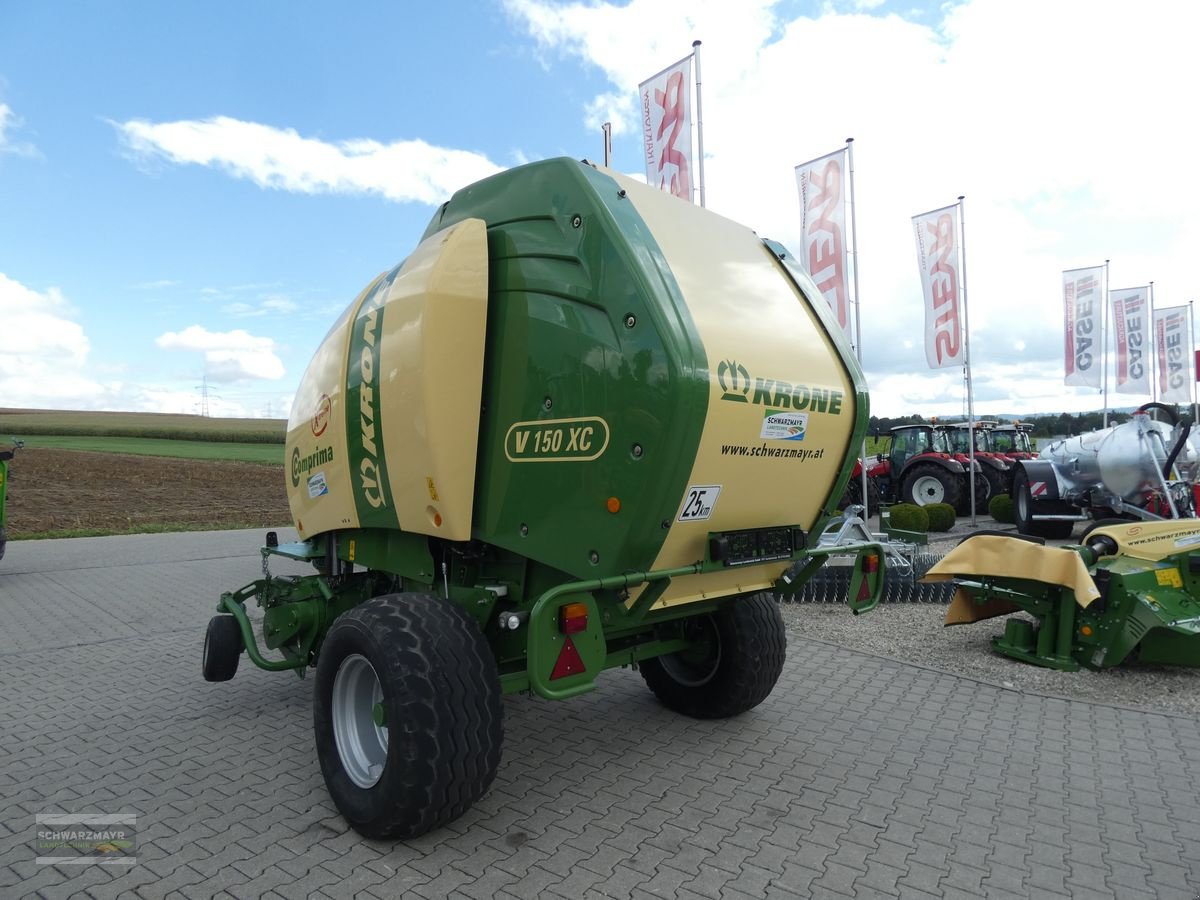 Rundballenpresse tip Krone Comprima V 150 XC X-treme, Gebrauchtmaschine in Aurolzmünster (Poză 5)