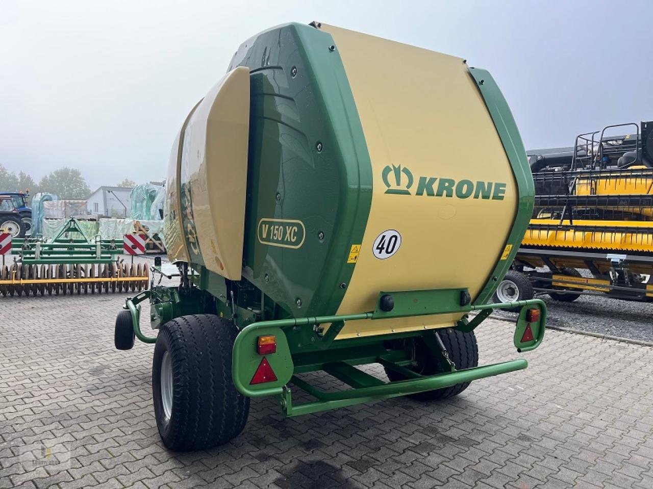 Rundballenpresse del tipo Krone Comprima V 150 XC XTREME, Gebrauchtmaschine en Neuhof - Dorfborn (Imagen 4)