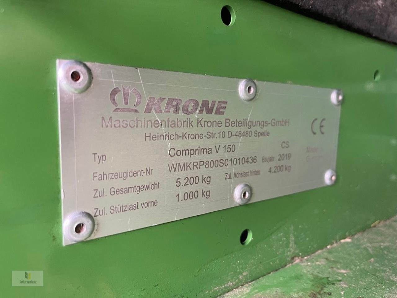 Rundballenpresse del tipo Krone Comprima V 150 XC XTREME, Gebrauchtmaschine en Neuhof - Dorfborn (Imagen 11)
