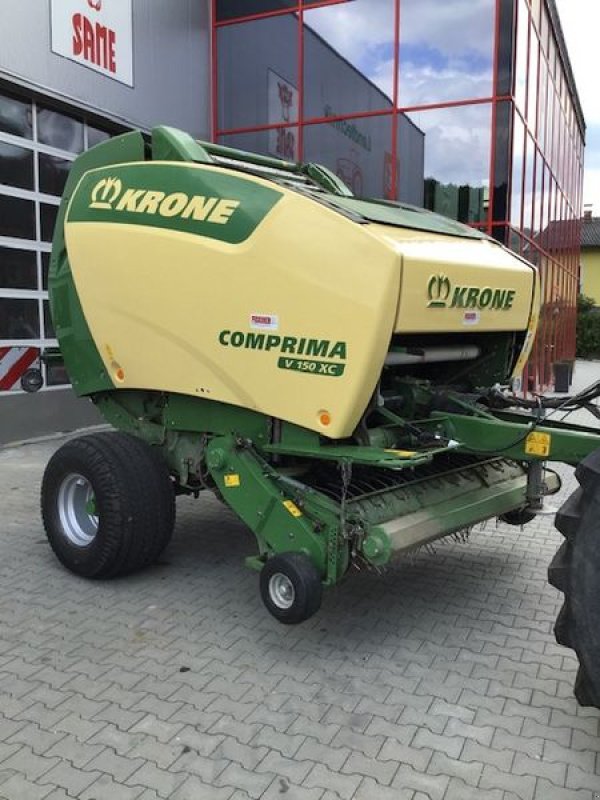Rundballenpresse Türe ait Krone Comprima   V 150 XC, Gebrauchtmaschine içinde Stössing (resim 4)