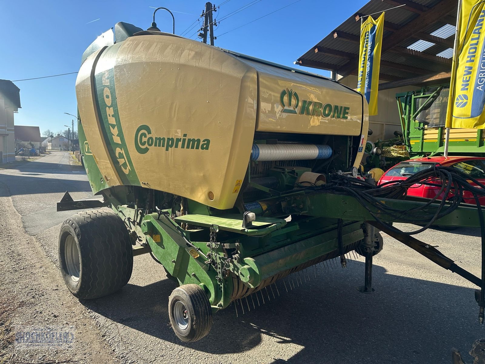 Rundballenpresse of the type Krone Comprima   V 150 XC, Gebrauchtmaschine in Wies (Picture 9)