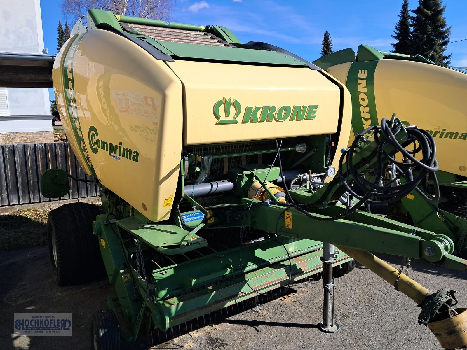 Rundballenpresse typu Krone Comprima V 150 XC, Gebrauchtmaschine v Wies (Obrázek 3)