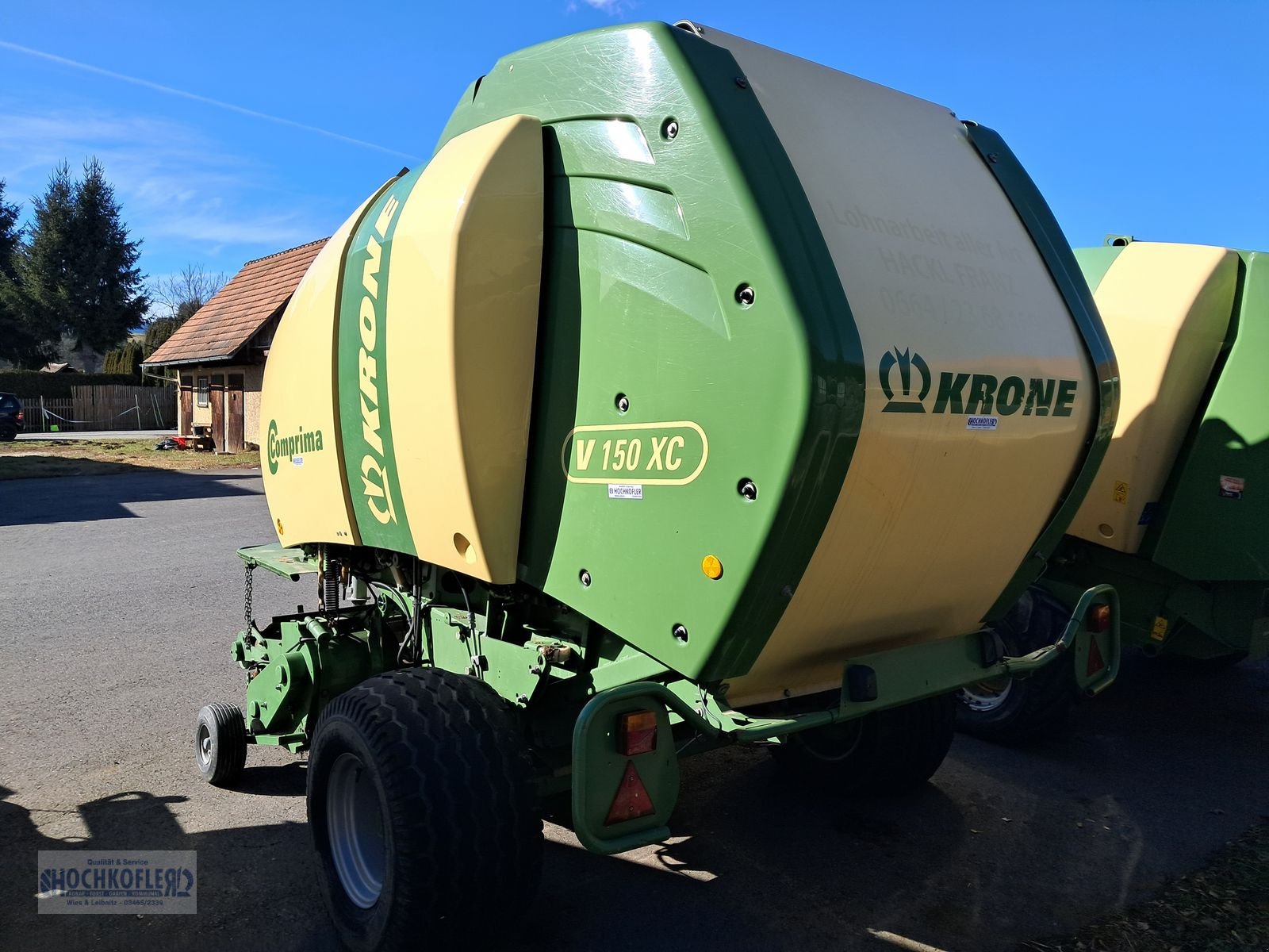Rundballenpresse typu Krone Comprima V 150 XC, Gebrauchtmaschine v Wies (Obrázek 5)