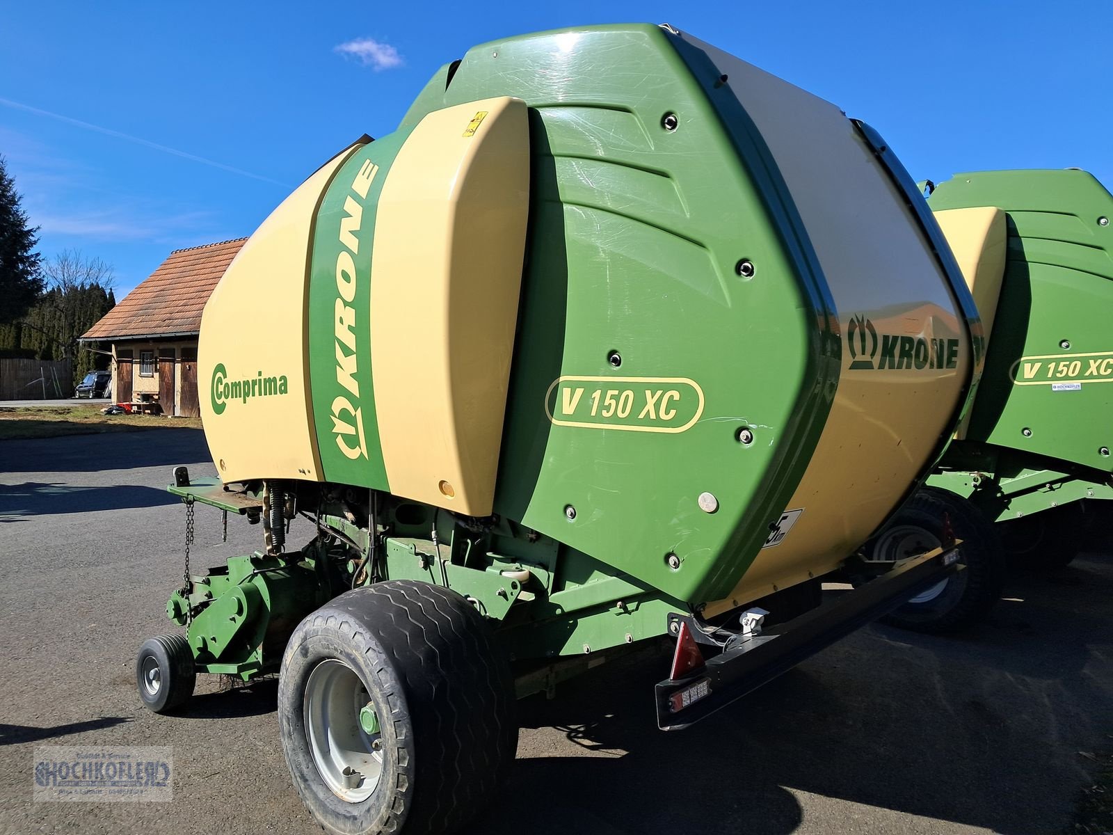 Rundballenpresse typu Krone Comprima V 150 XC, Gebrauchtmaschine v Wies (Obrázek 5)