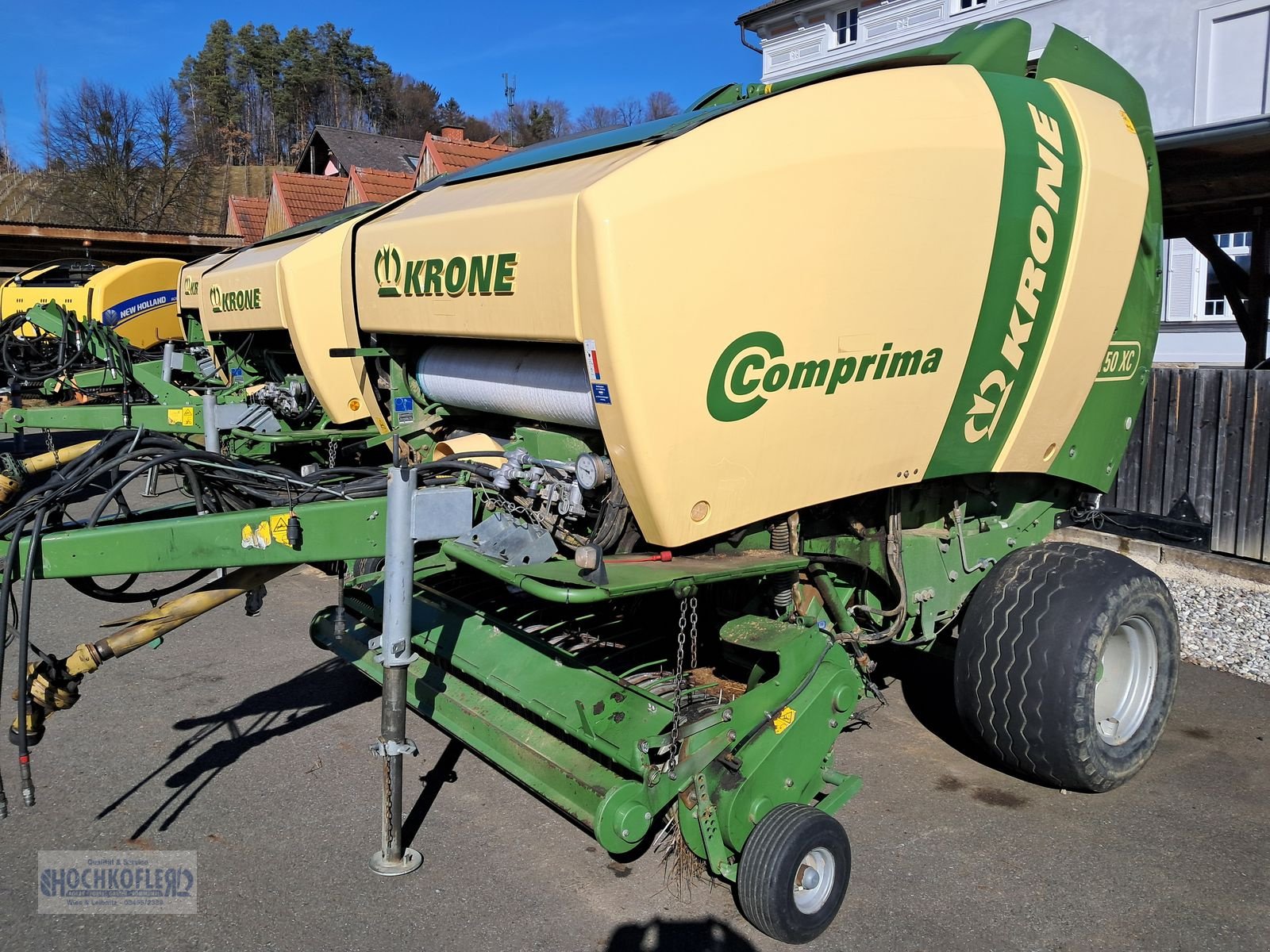 Rundballenpresse typu Krone Comprima V 150 XC, Gebrauchtmaschine v Wies (Obrázek 1)