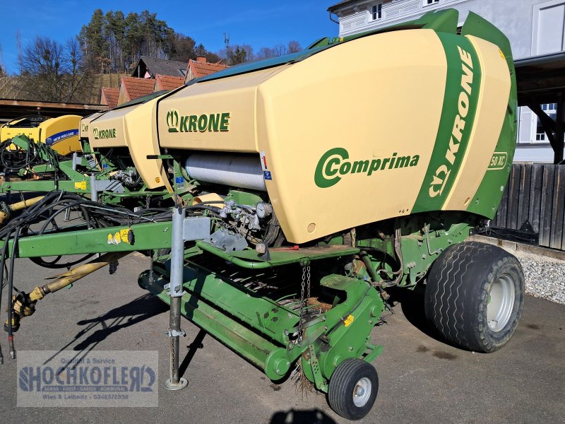 Rundballenpresse typu Krone Comprima V 150 XC, Gebrauchtmaschine v Wies
