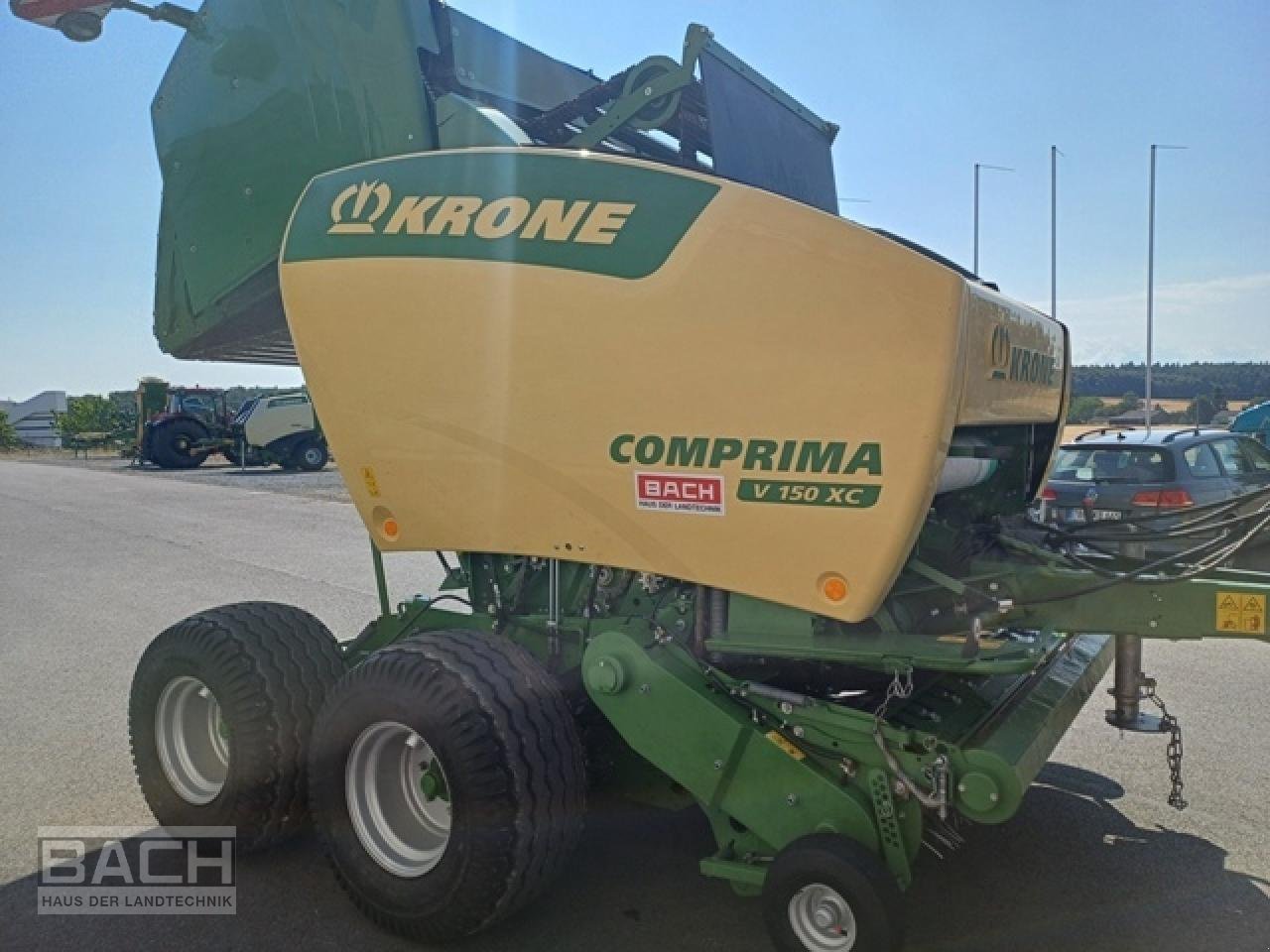 Rundballenpresse типа Krone COMPRIMA V 150 XC, Gebrauchtmaschine в Boxberg-Seehof (Фотография 5)