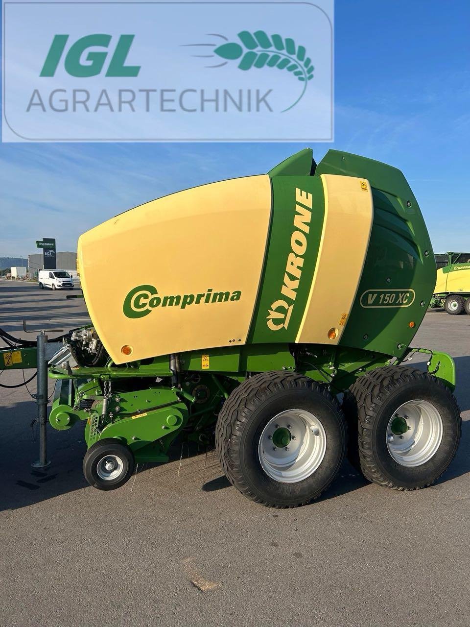 Rundballenpresse типа Krone Comprima V 150 XC, Gebrauchtmaschine в Nabburg (Фотография 4)