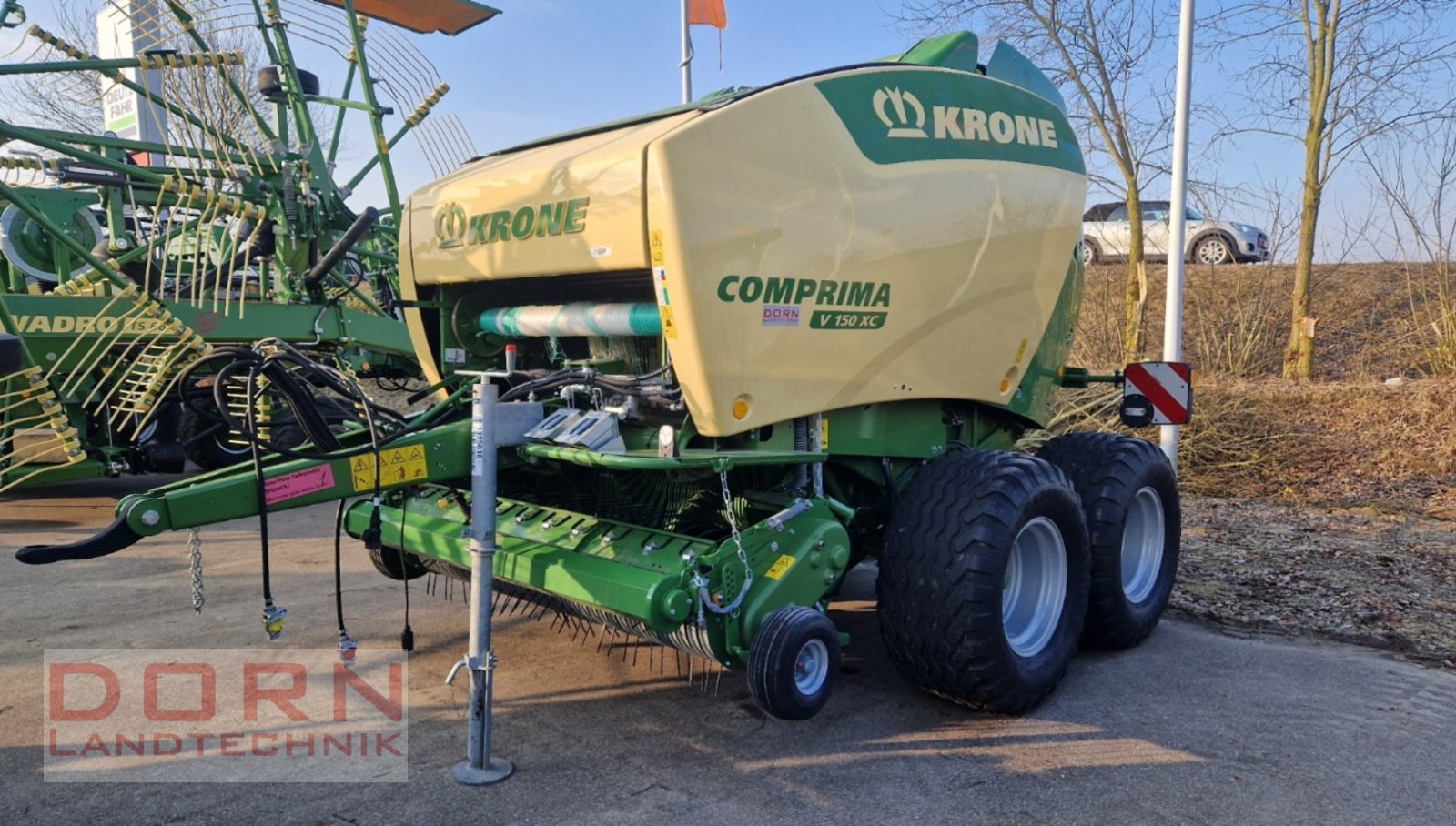 Rundballenpresse типа Krone Comprima V 150 XC, Neumaschine в Bruckberg (Фотография 1)