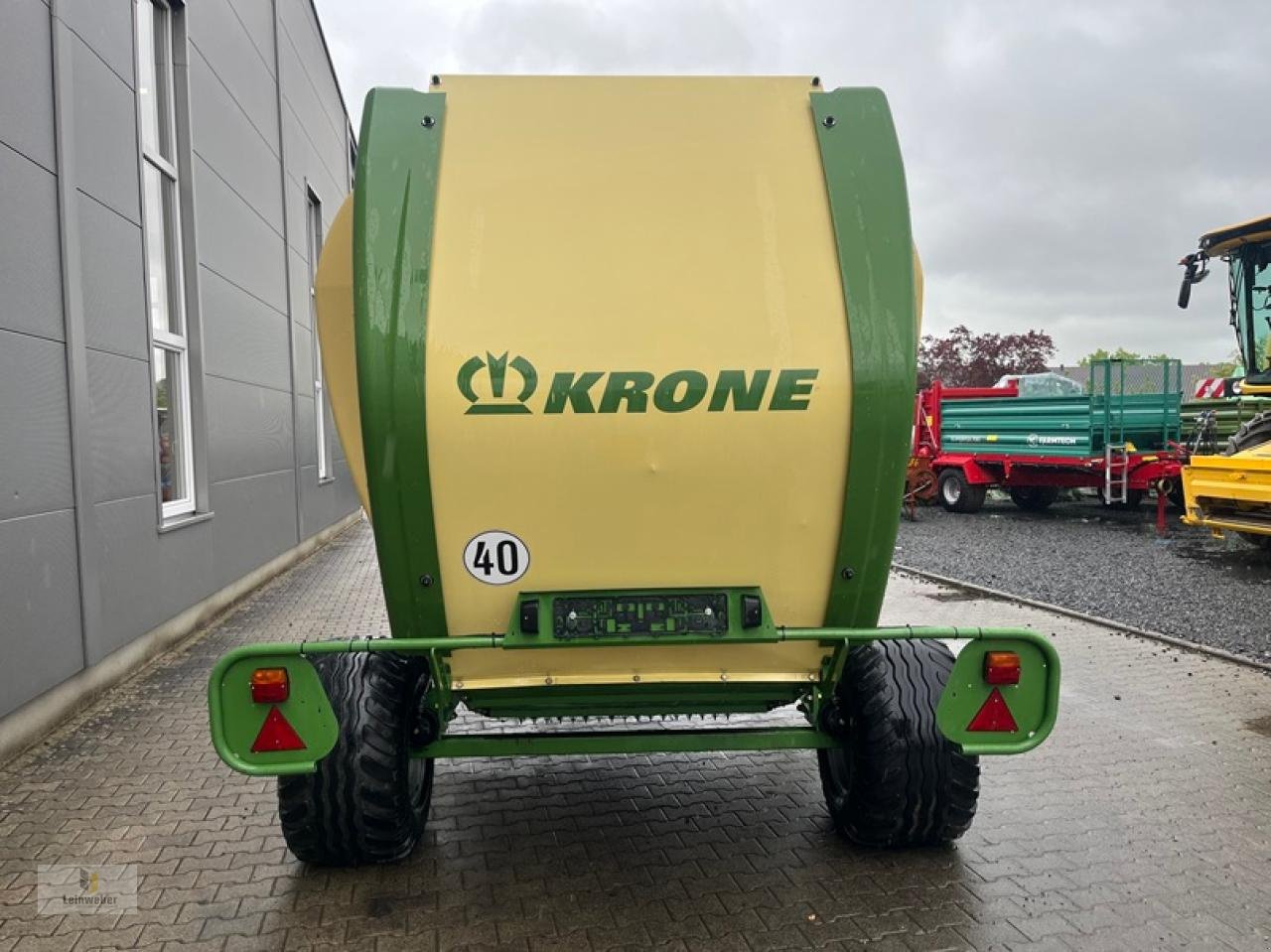 Rundballenpresse Türe ait Krone Comprima V 150 XC, Gebrauchtmaschine içinde Neuhof - Dorfborn (resim 5)