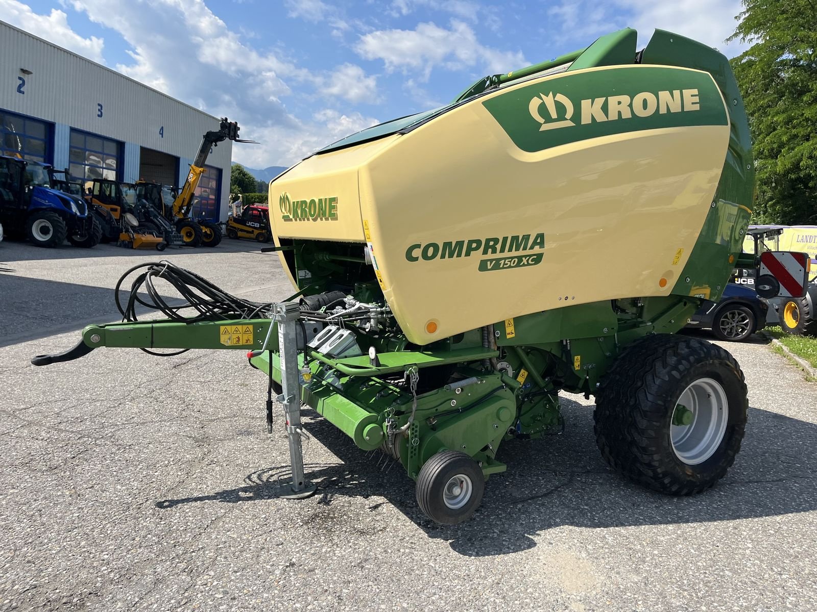 Rundballenpresse типа Krone Comprima   V 150 XC, Gebrauchtmaschine в Villach (Фотография 8)