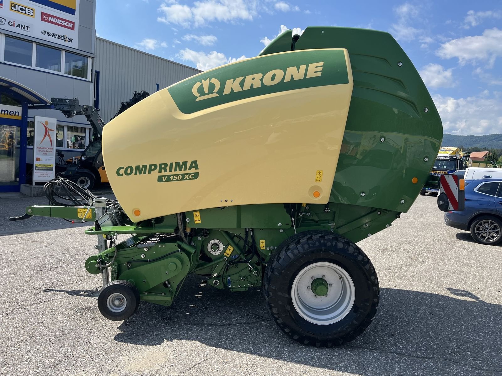 Rundballenpresse типа Krone Comprima   V 150 XC, Gebrauchtmaschine в Villach (Фотография 7)