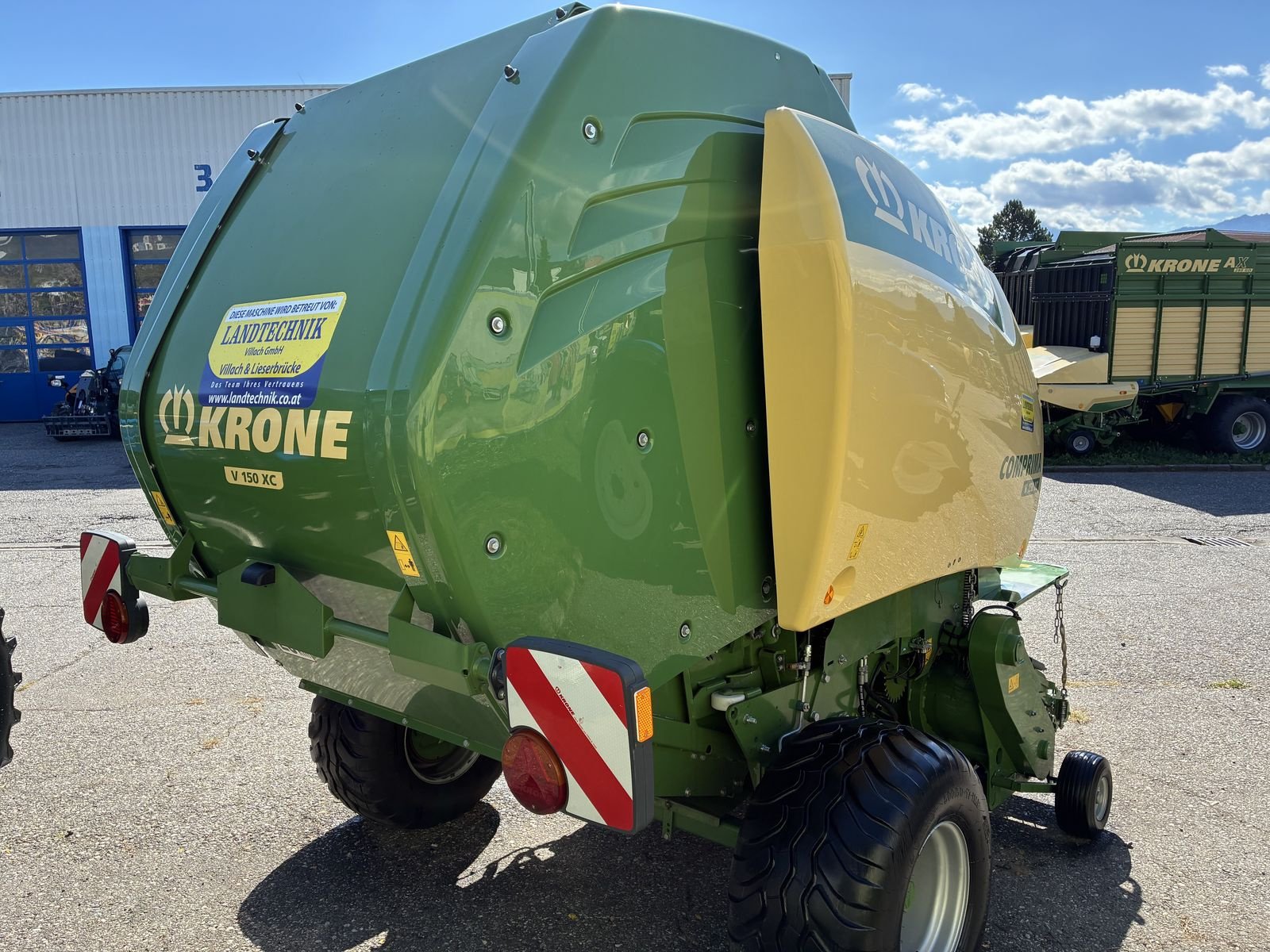 Rundballenpresse typu Krone Comprima V 150 XC, Gebrauchtmaschine v Villach (Obrázek 3)