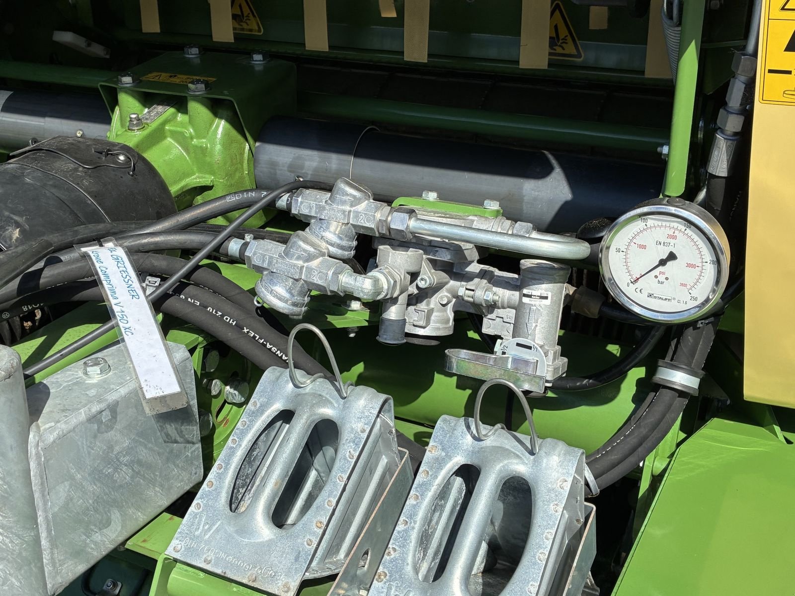 Rundballenpresse typu Krone Comprima V 150 XC, Gebrauchtmaschine v Villach (Obrázek 8)