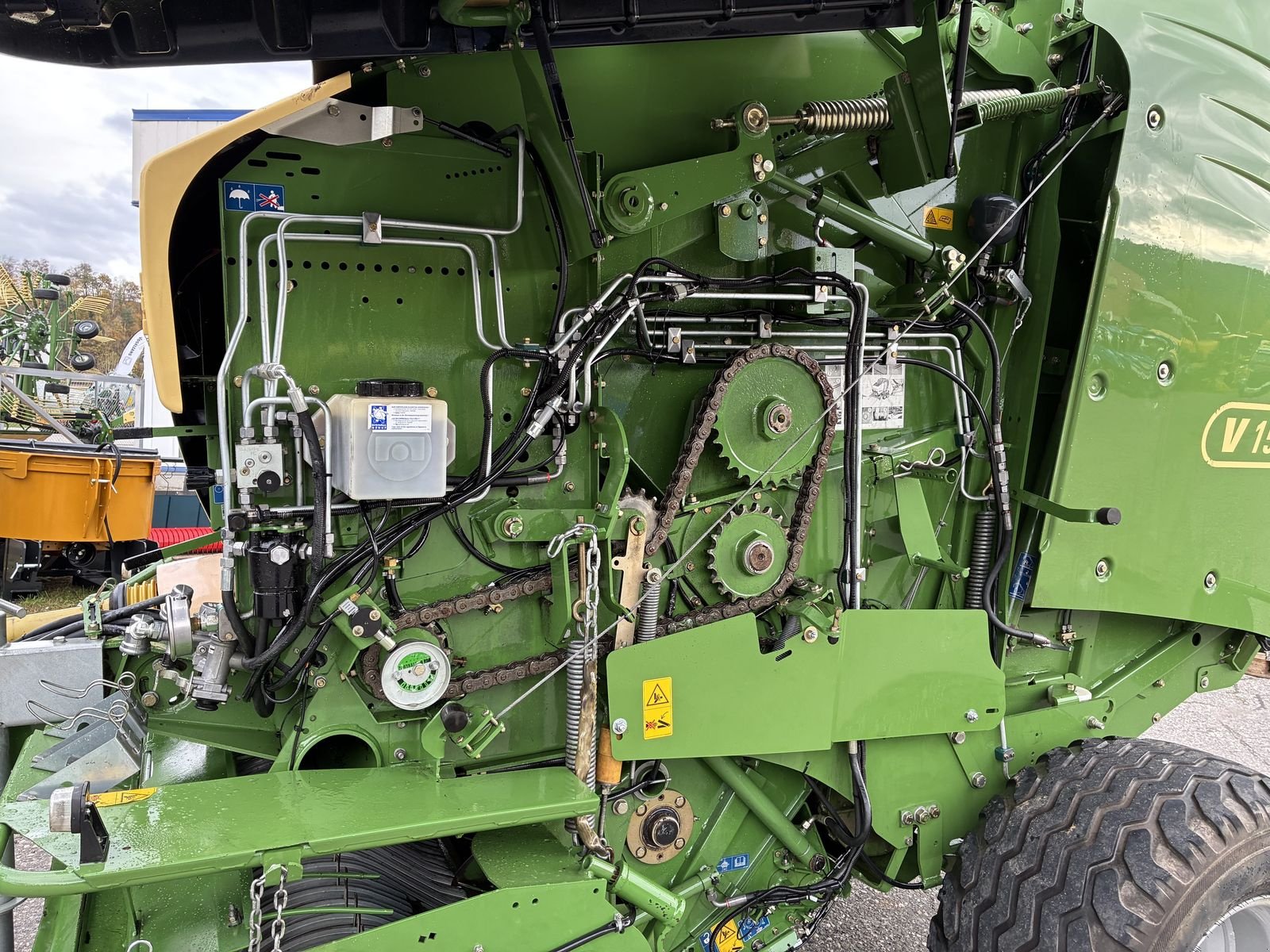 Rundballenpresse typu Krone Comprima V 150 XC, Gebrauchtmaschine v Villach (Obrázek 7)