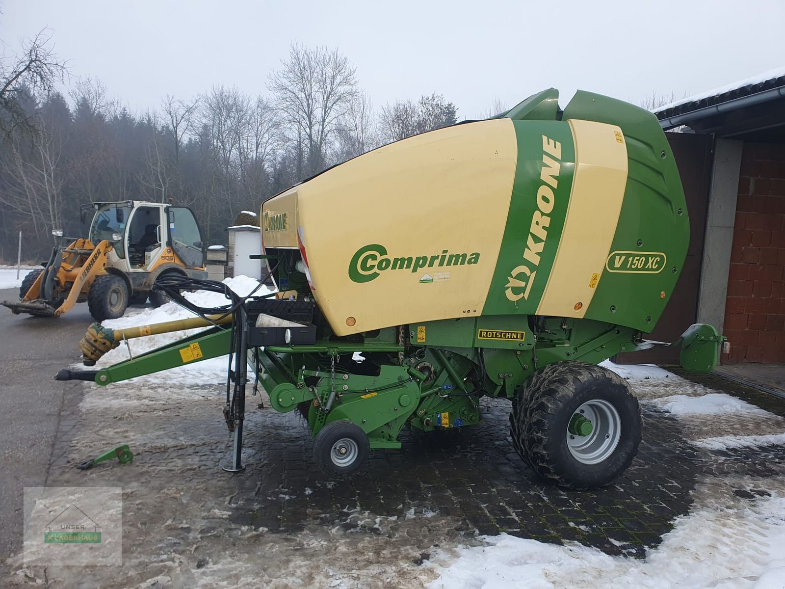 Rundballenpresse Türe ait Krone Comprima V 150XC, Gebrauchtmaschine içinde Ottensheim (resim 2)