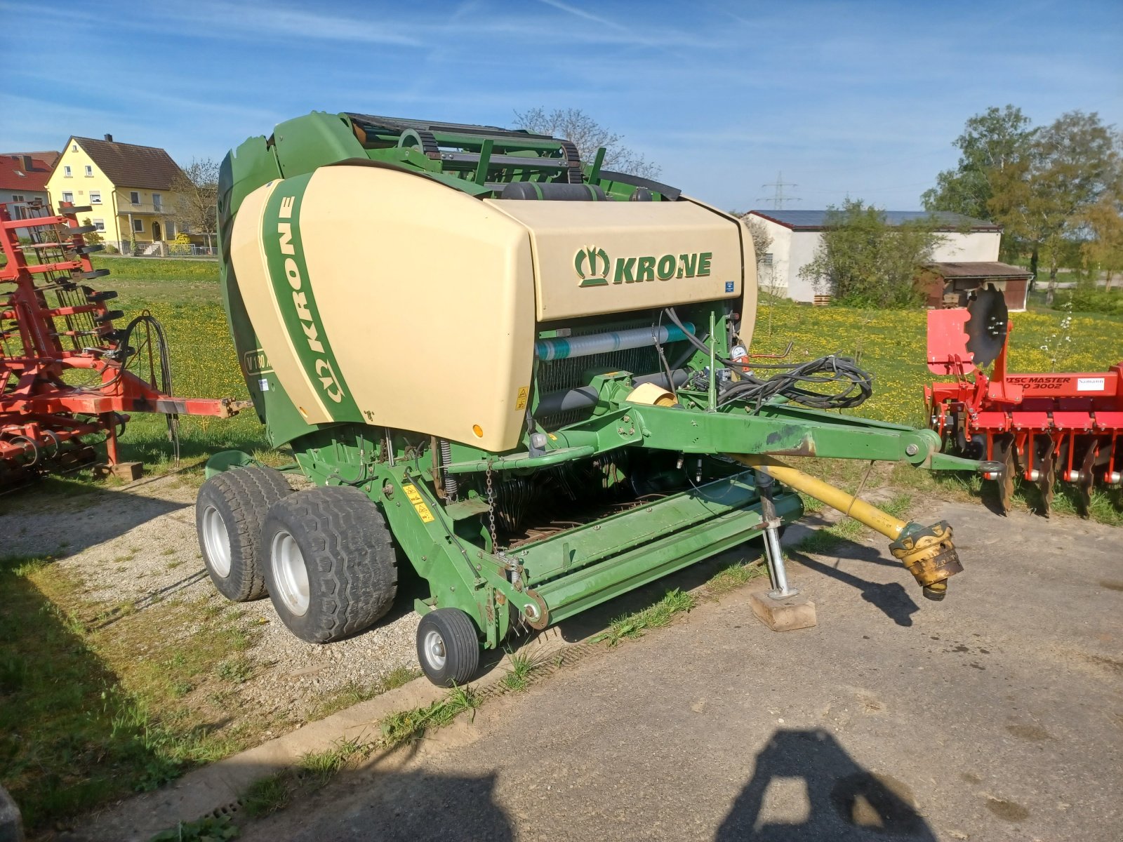 Rundballenpresse des Typs Krone Comprima V 180 / Vario Pack 1801, Gebrauchtmaschine in Uffenheim (Bild 1)