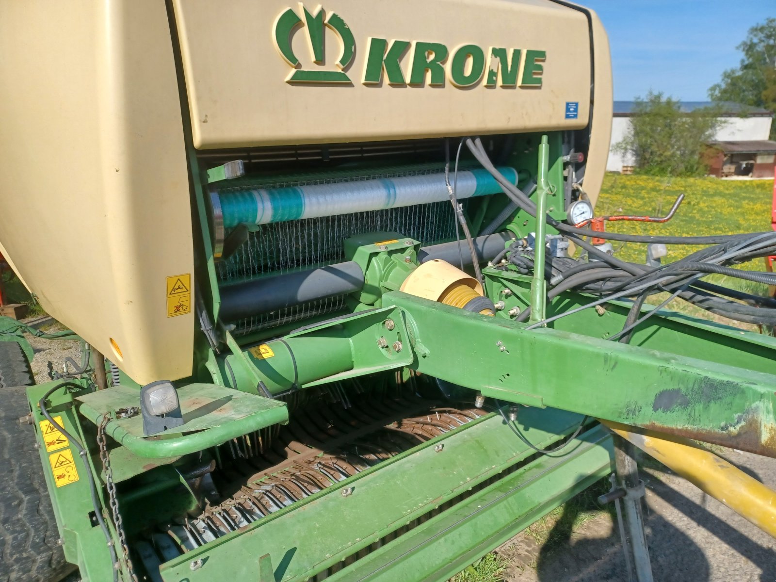 Rundballenpresse des Typs Krone Comprima V 180 / Vario Pack 1801, Gebrauchtmaschine in Uffenheim (Bild 6)