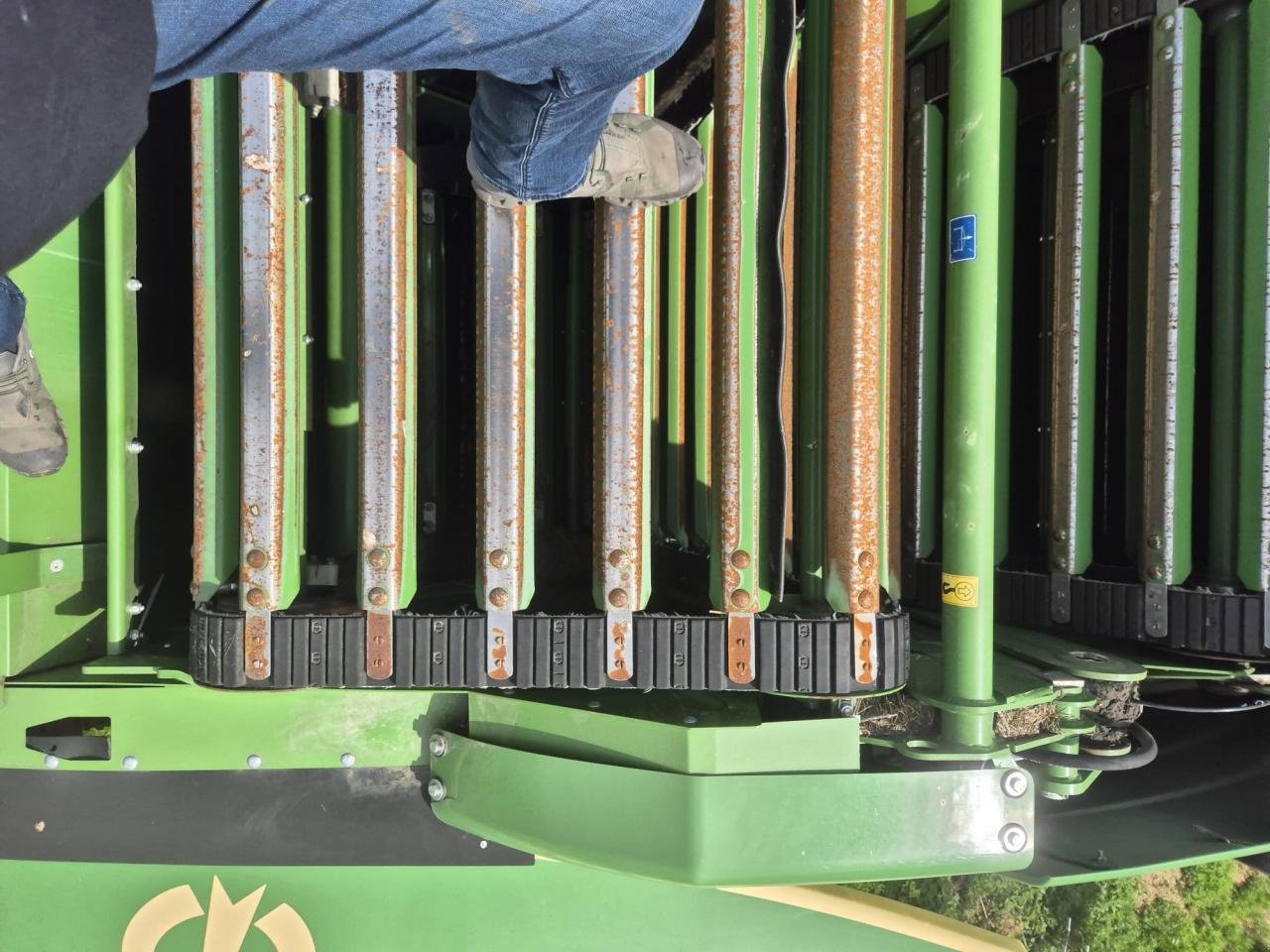 Rundballenpresse типа Krone Comprima V 180 XC, Gebrauchtmaschine в Könnern (Фотография 8)