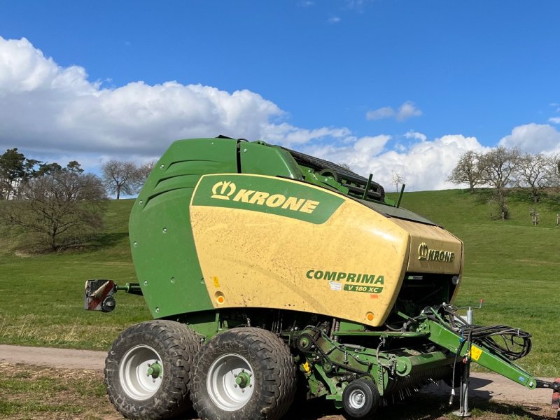 Rundballenpresse du type Krone Comprima V 180 XC, Gebrauchtmaschine en Markt Erlbach (Photo 1)