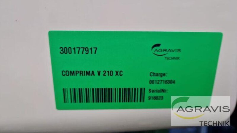 Rundballenpresse типа Krone COMPRIMA V 210 XC, Gebrauchtmaschine в Melle-Wellingholzhausen (Фотография 10)