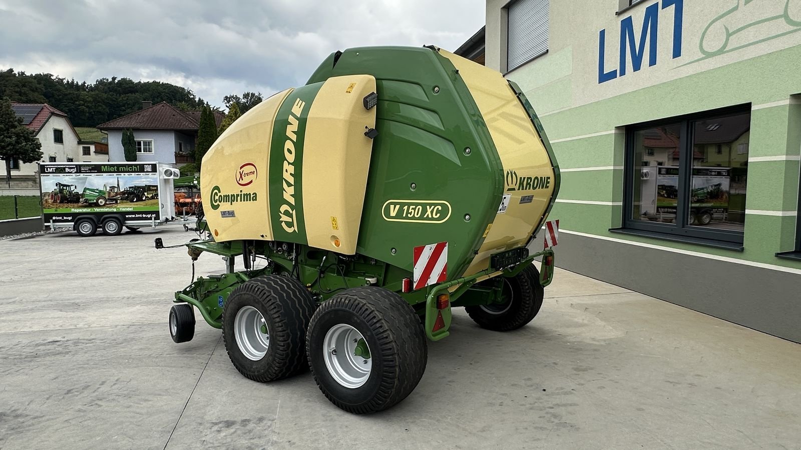Rundballenpresse des Typs Krone Comprima V150 XC X-treme, Gebrauchtmaschine in Hürm (Bild 3)