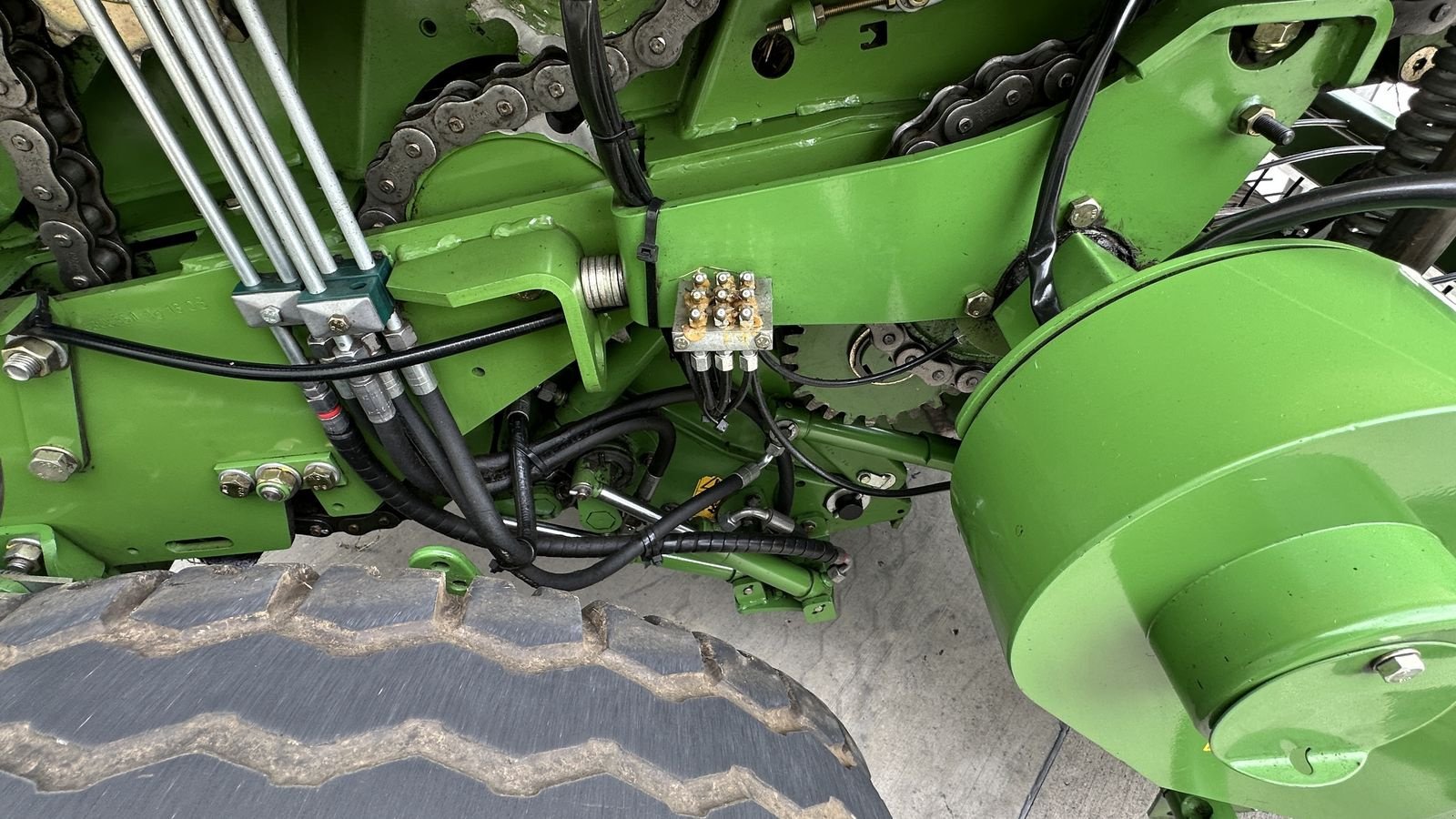 Rundballenpresse des Typs Krone Comprima V150 XC X-treme, Gebrauchtmaschine in Hürm (Bild 7)