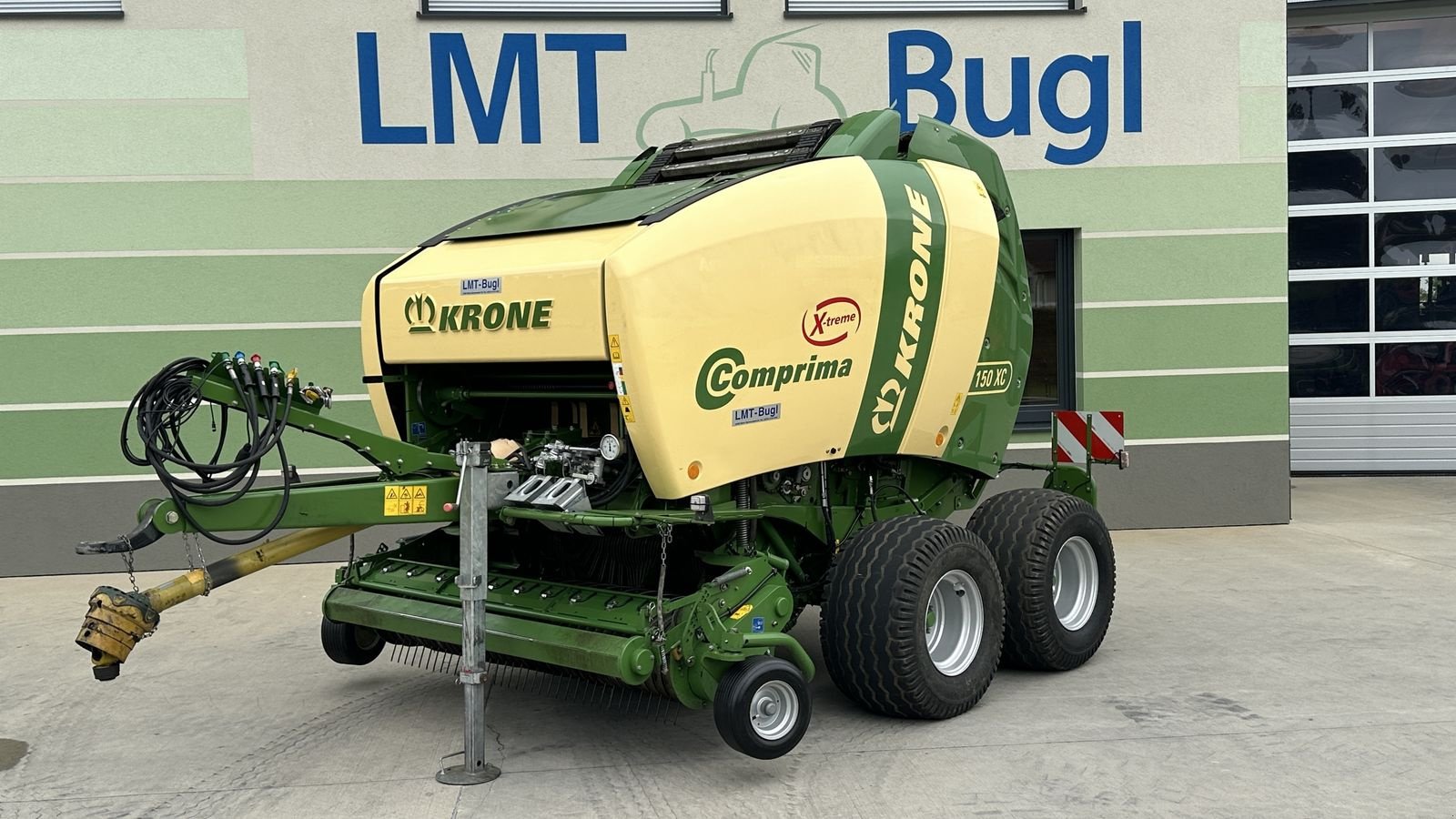 Rundballenpresse des Typs Krone Comprima V150 XC X-treme, Gebrauchtmaschine in Hürm (Bild 1)